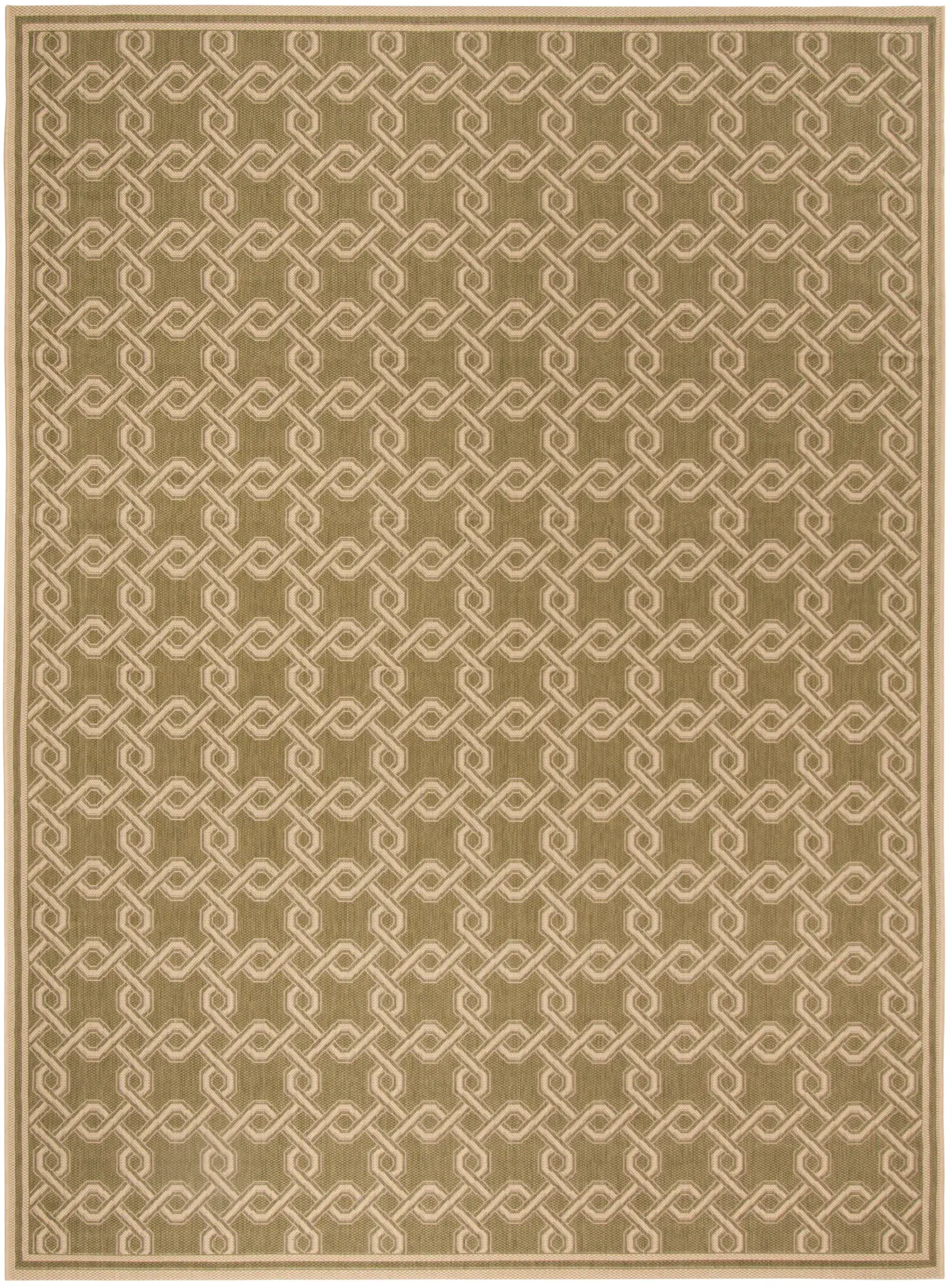 Martha Stewart Interlocking Trellis Outdoor Rug
