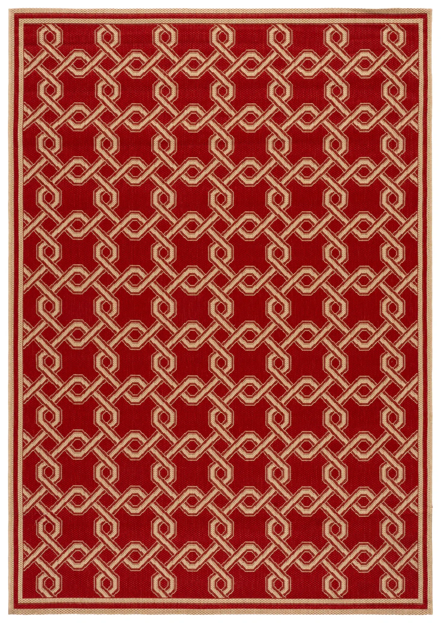 Martha Stewart Interlocking Trellis Outdoor Rug