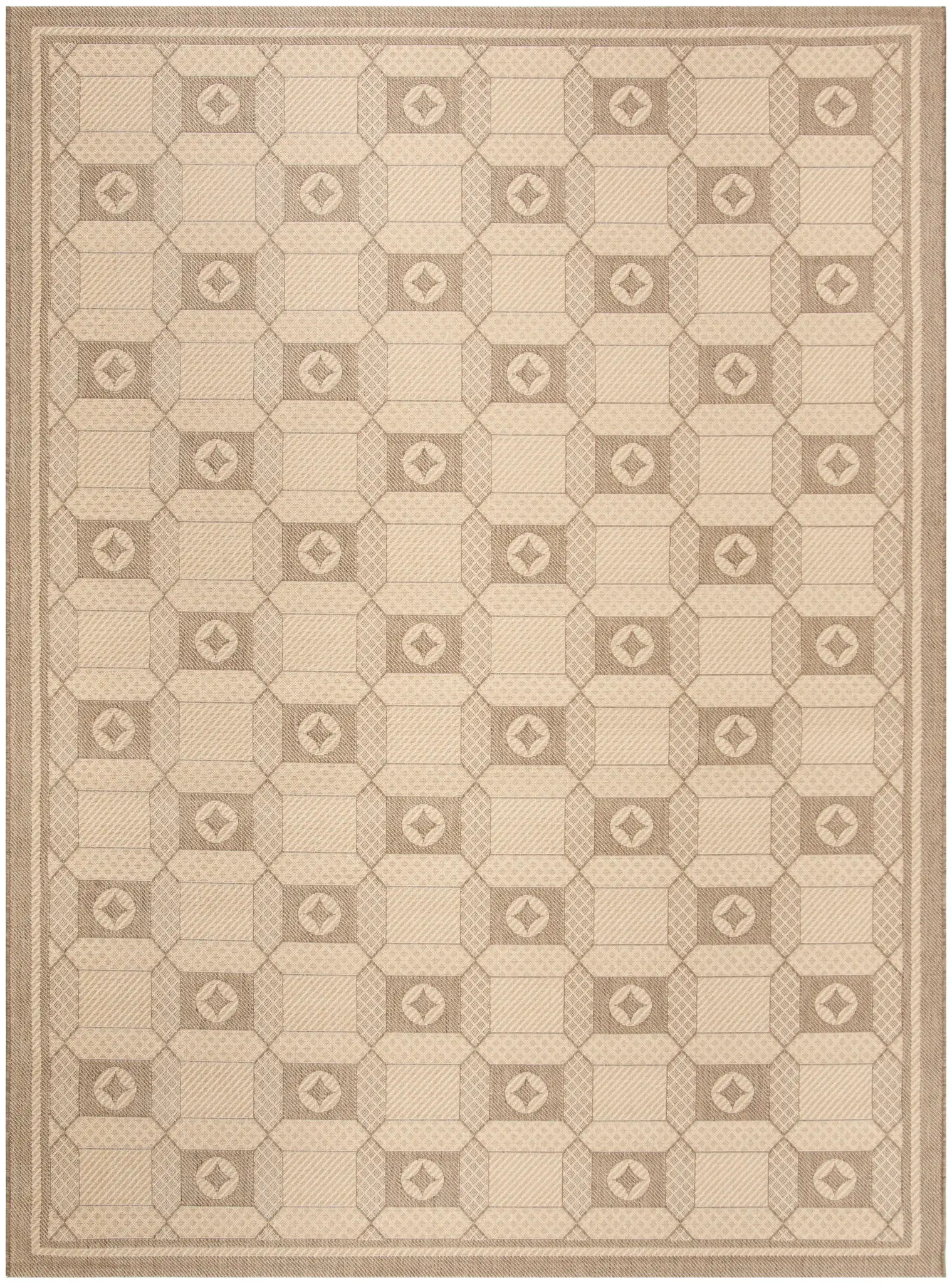 Martha Stewart Grand Parquet Outdoor Rug