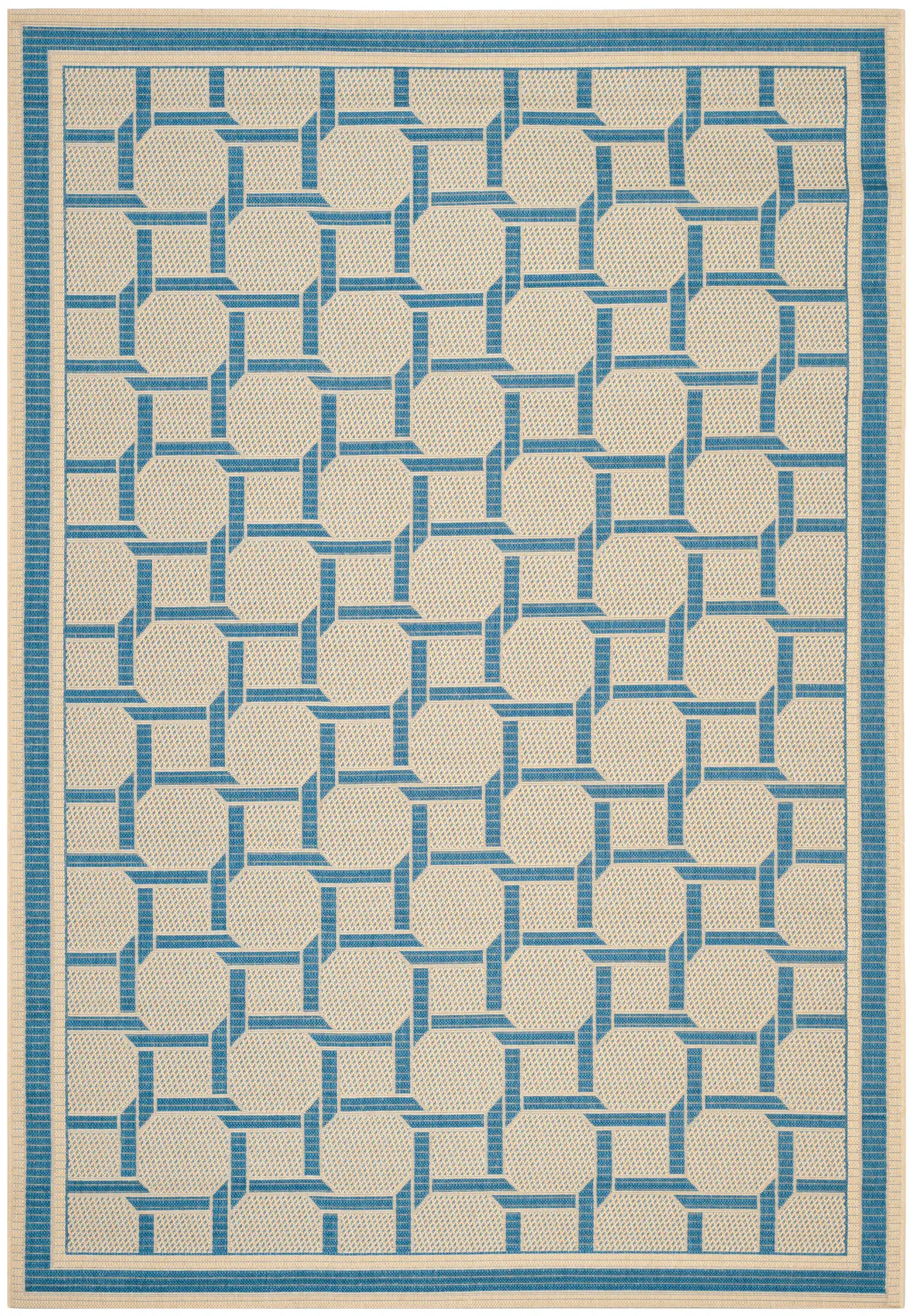 Martha Stewart Interlocking Lattice Outdoor Rug