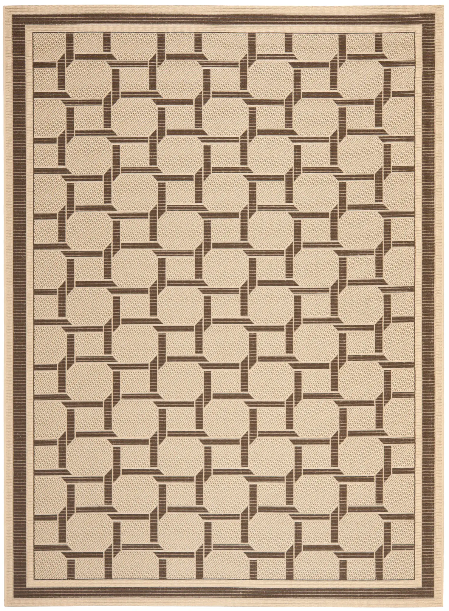 Martha Stewart Interlocking Lattice Outdoor Rug