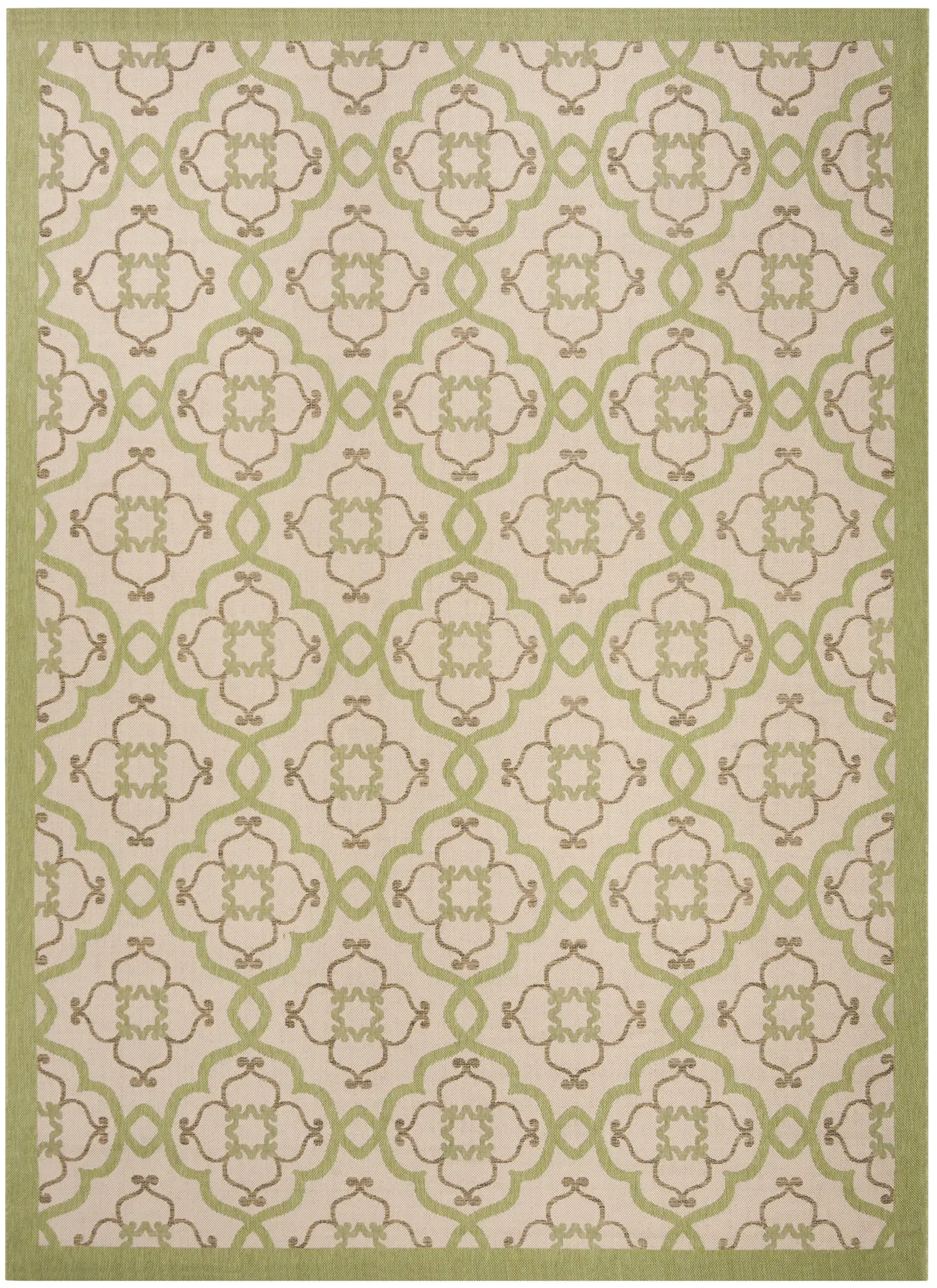 Martha Stewart Lattice Border Outdoor Rug