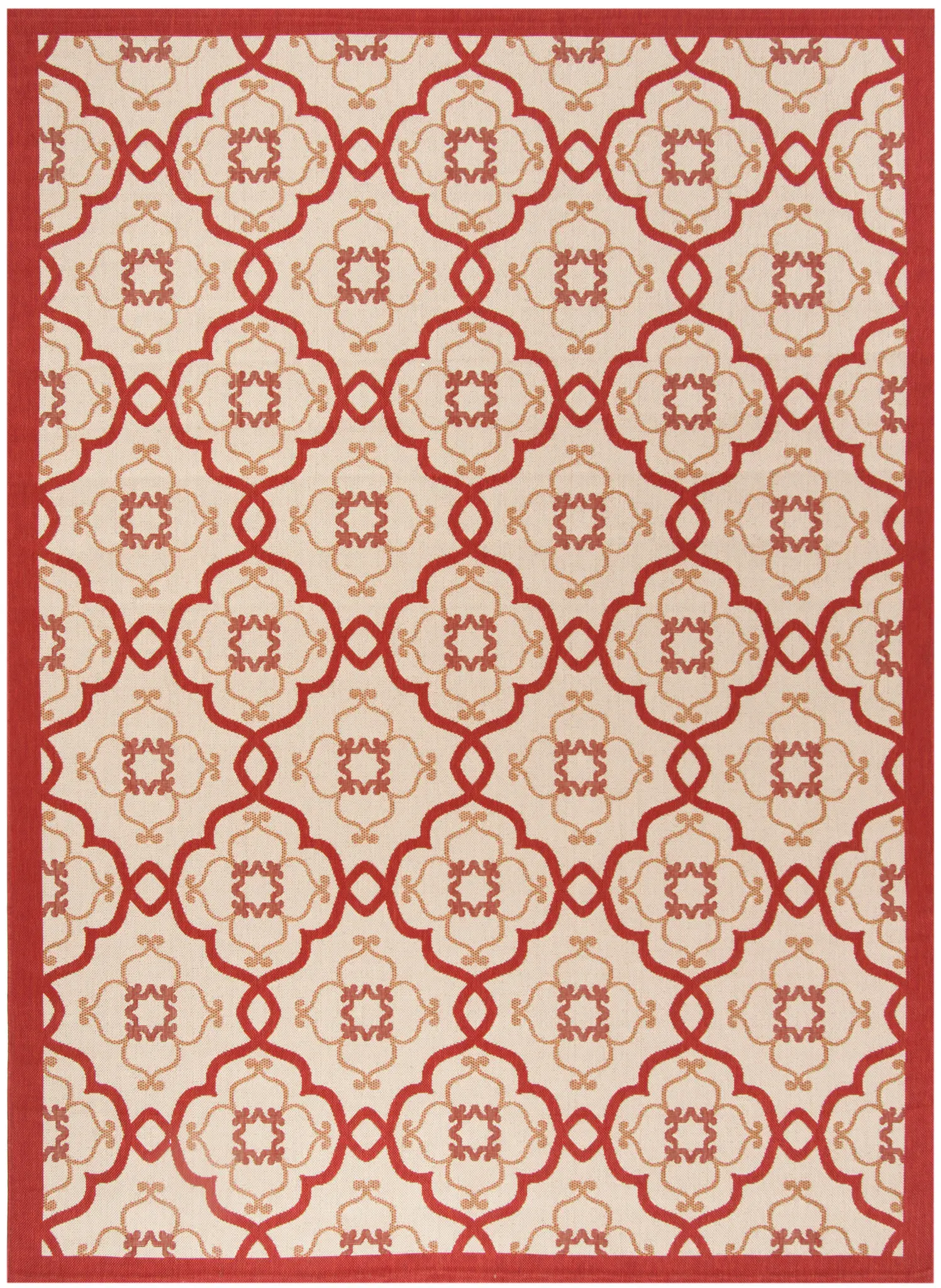 Martha Stewart Lattice Border Outdoor Rug
