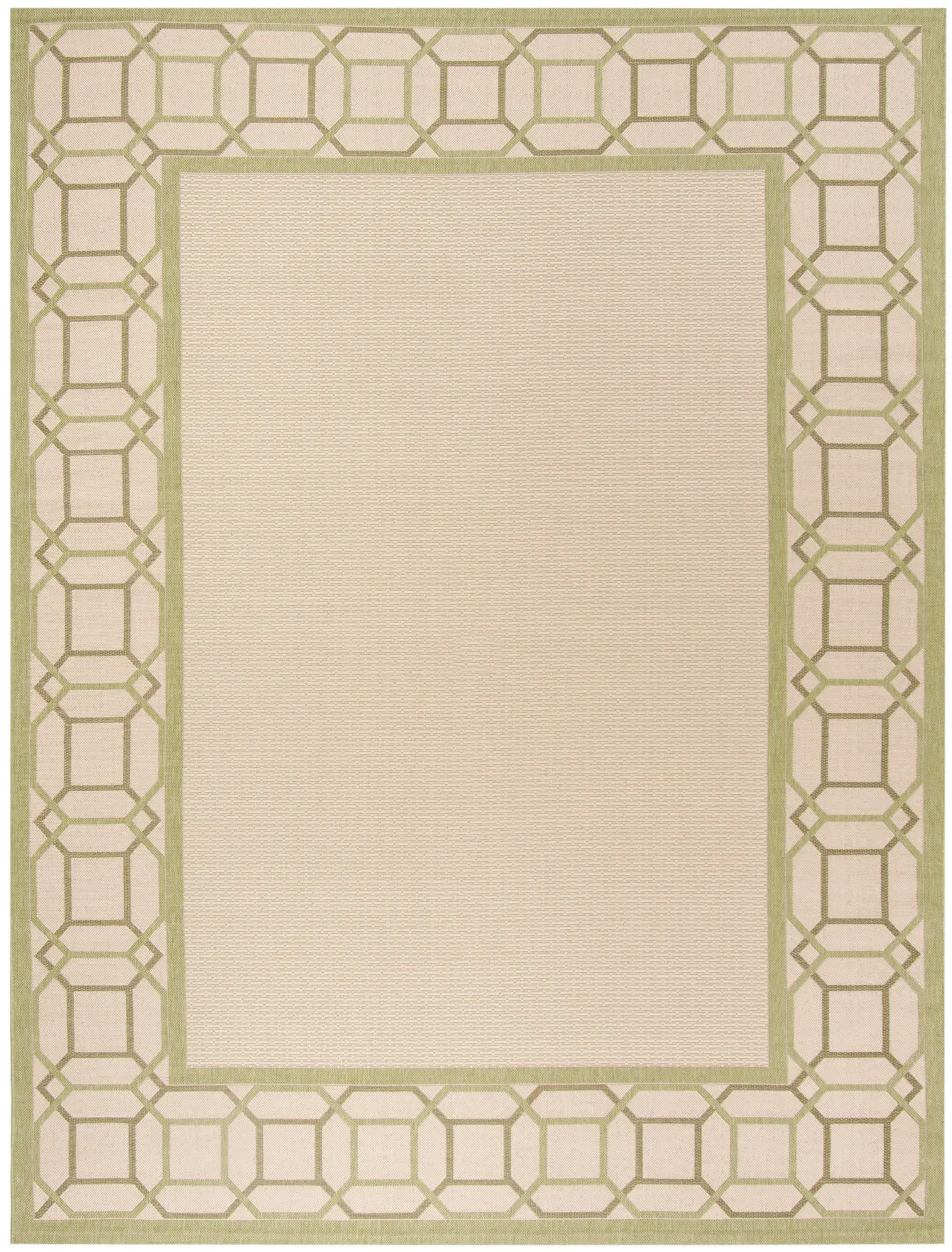 Martha Stewart Facet Border Outdoor Rug