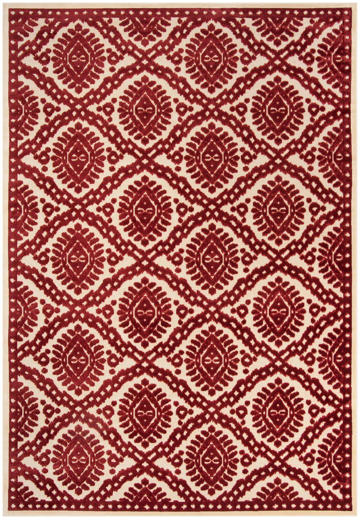 Martha Stewart Ikat Diamond Rug