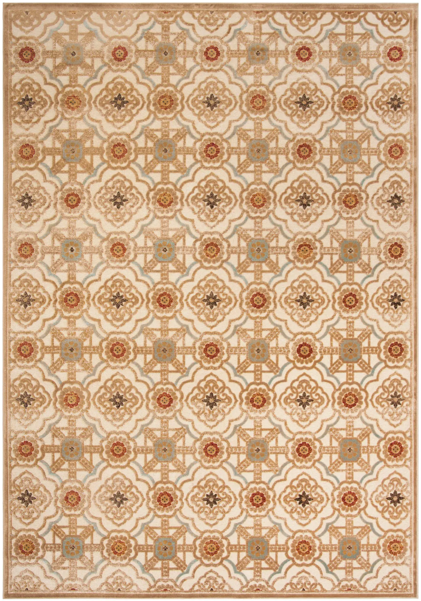 Martha Stewart Lattice Tile Rug
