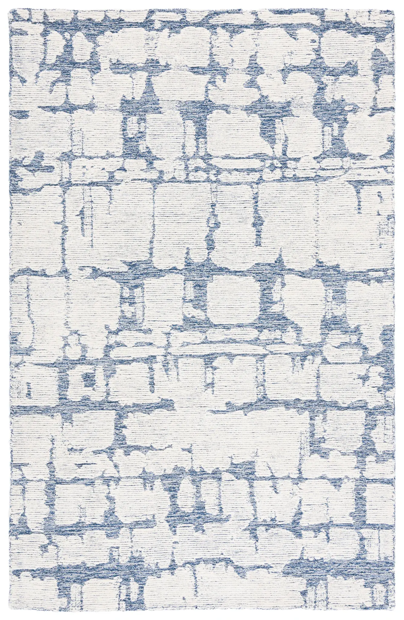 Martha Stewart Distressed Grid Outdoor Rug