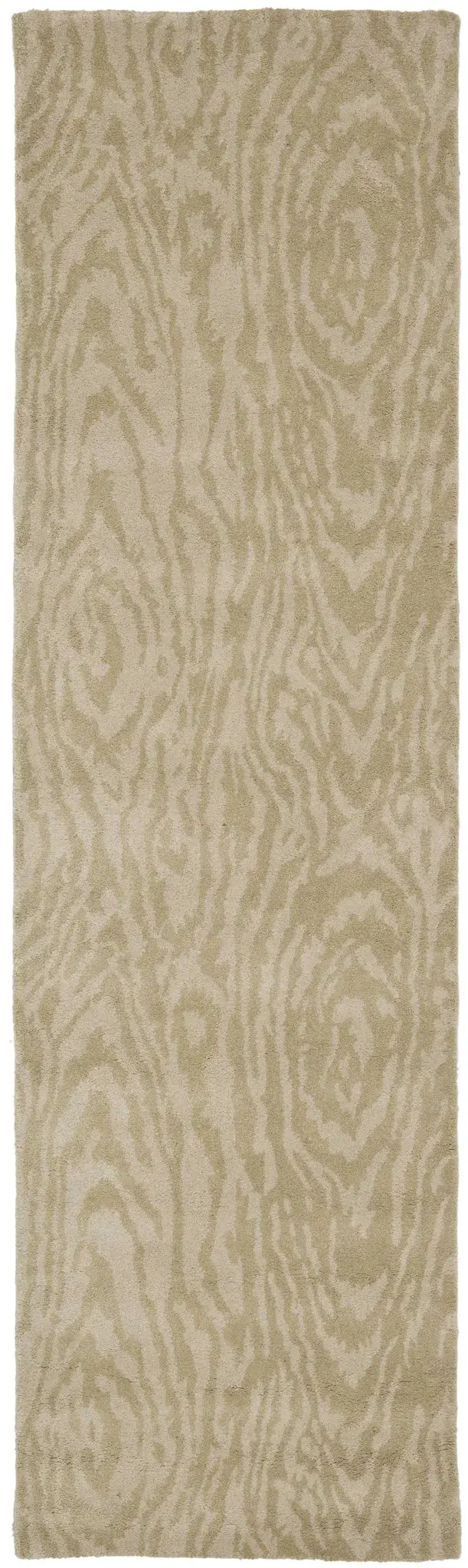 Martha Stewart Woodgrain Hand-Tufted Wool Outdoor Rug