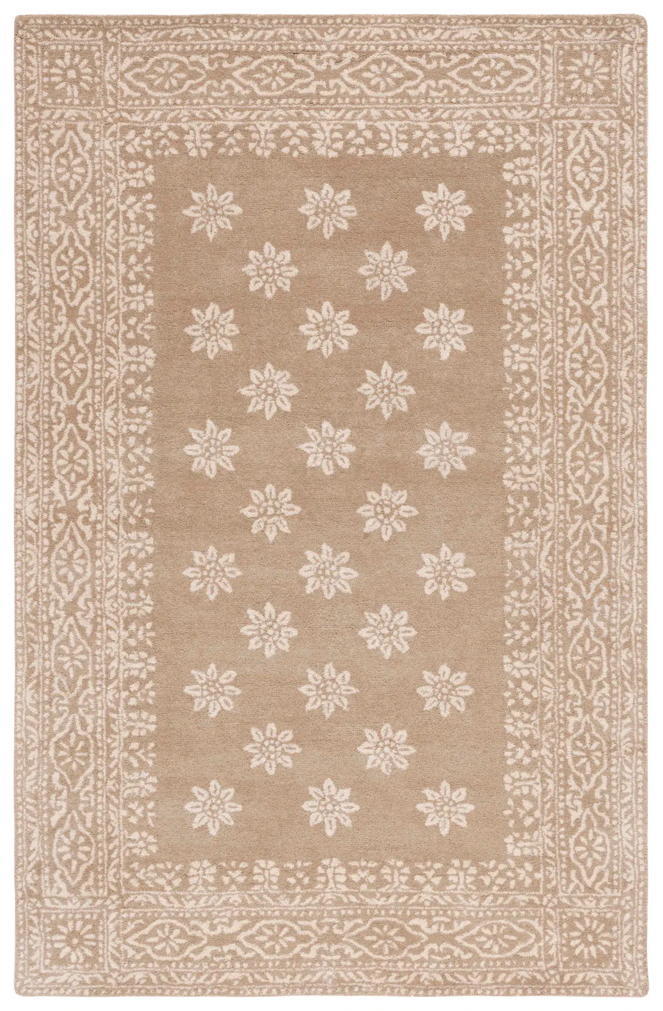 Martha Stewart Gracious Garden Hand-Tufted Wool Outdoor Rug