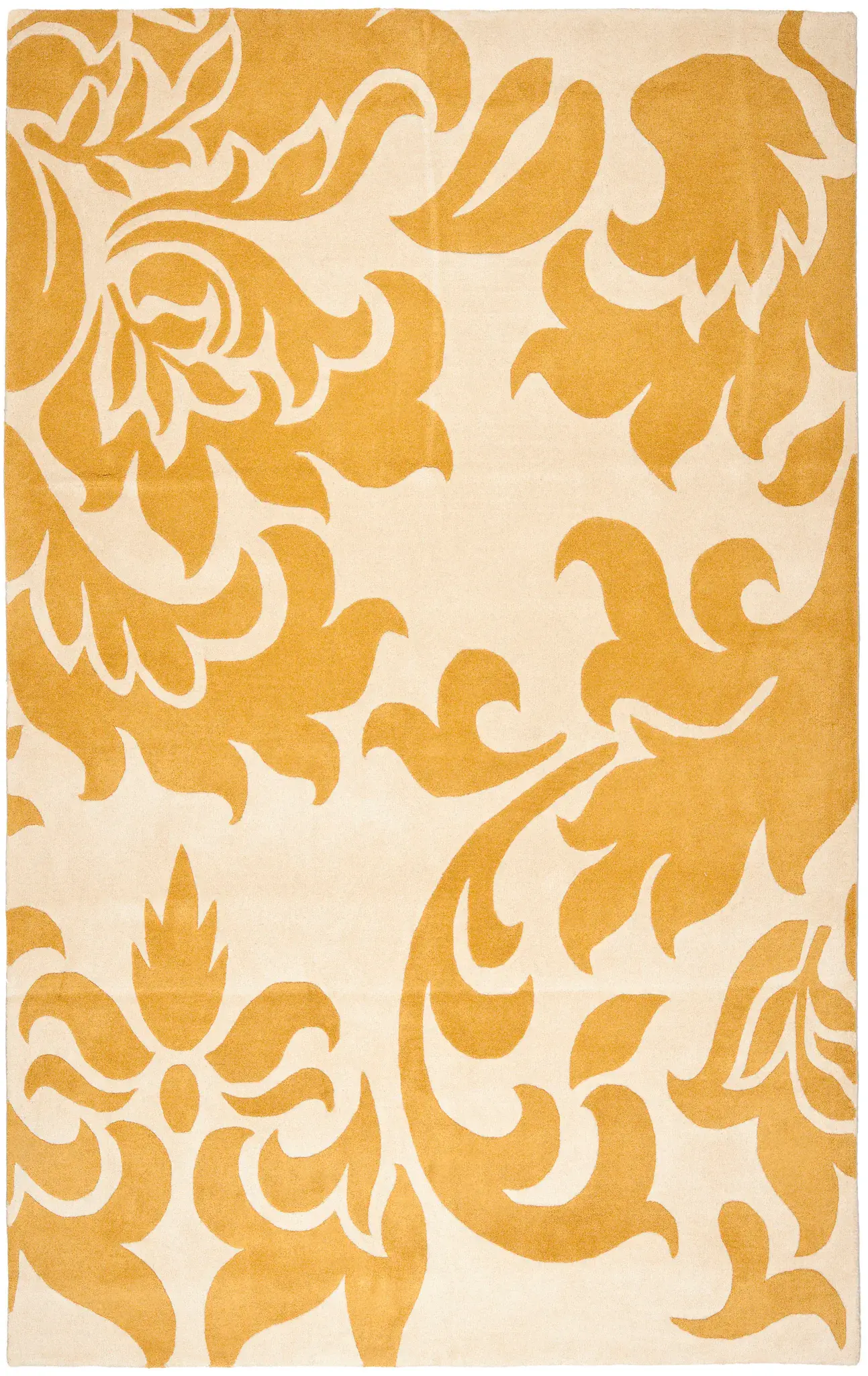 Martha Stewart Oversized Leaf Hand-Tufted Wool Outdoor Rug