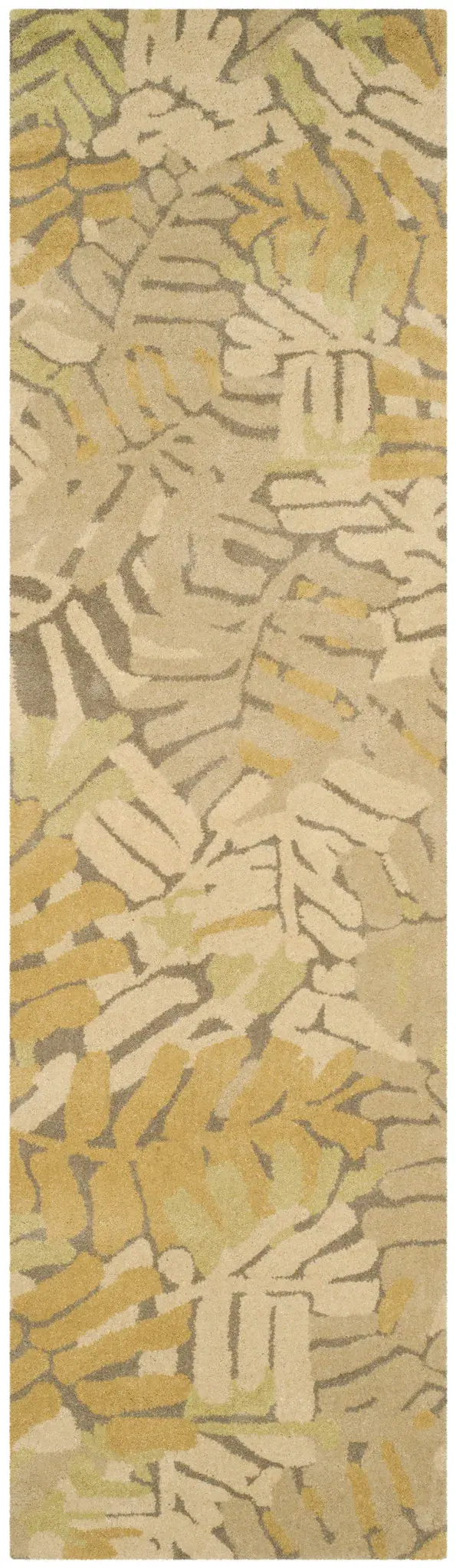 Martha Stewart Palm Leaf Hand-Tufted Wool Outdoor Rug