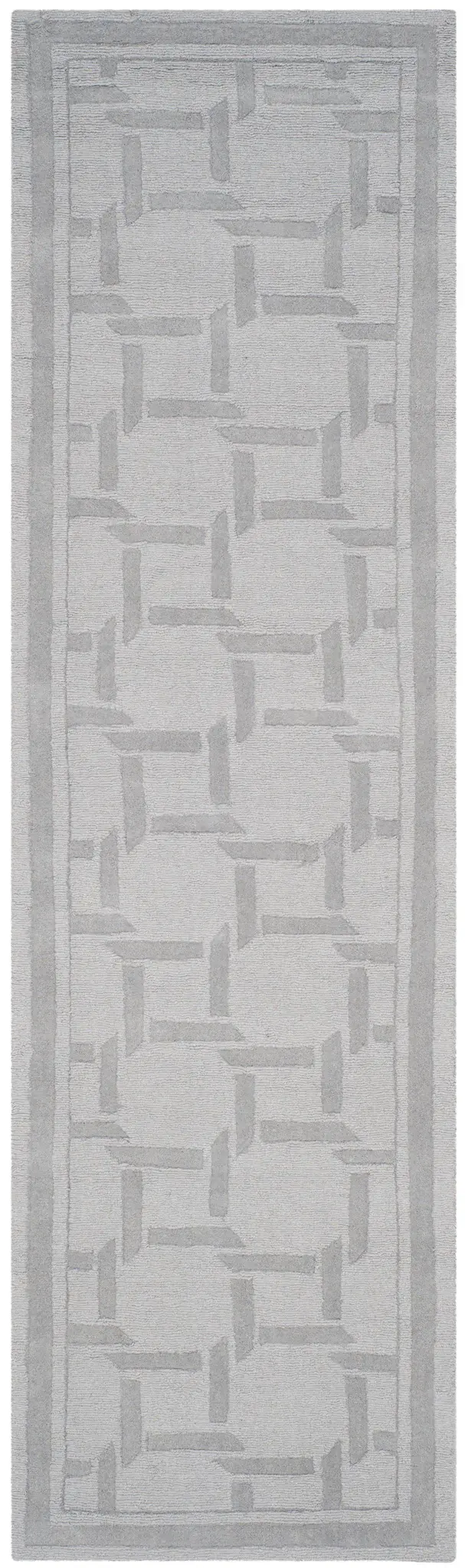 Martha Stewart Strapwork Lattice Wool Outdoor Rug