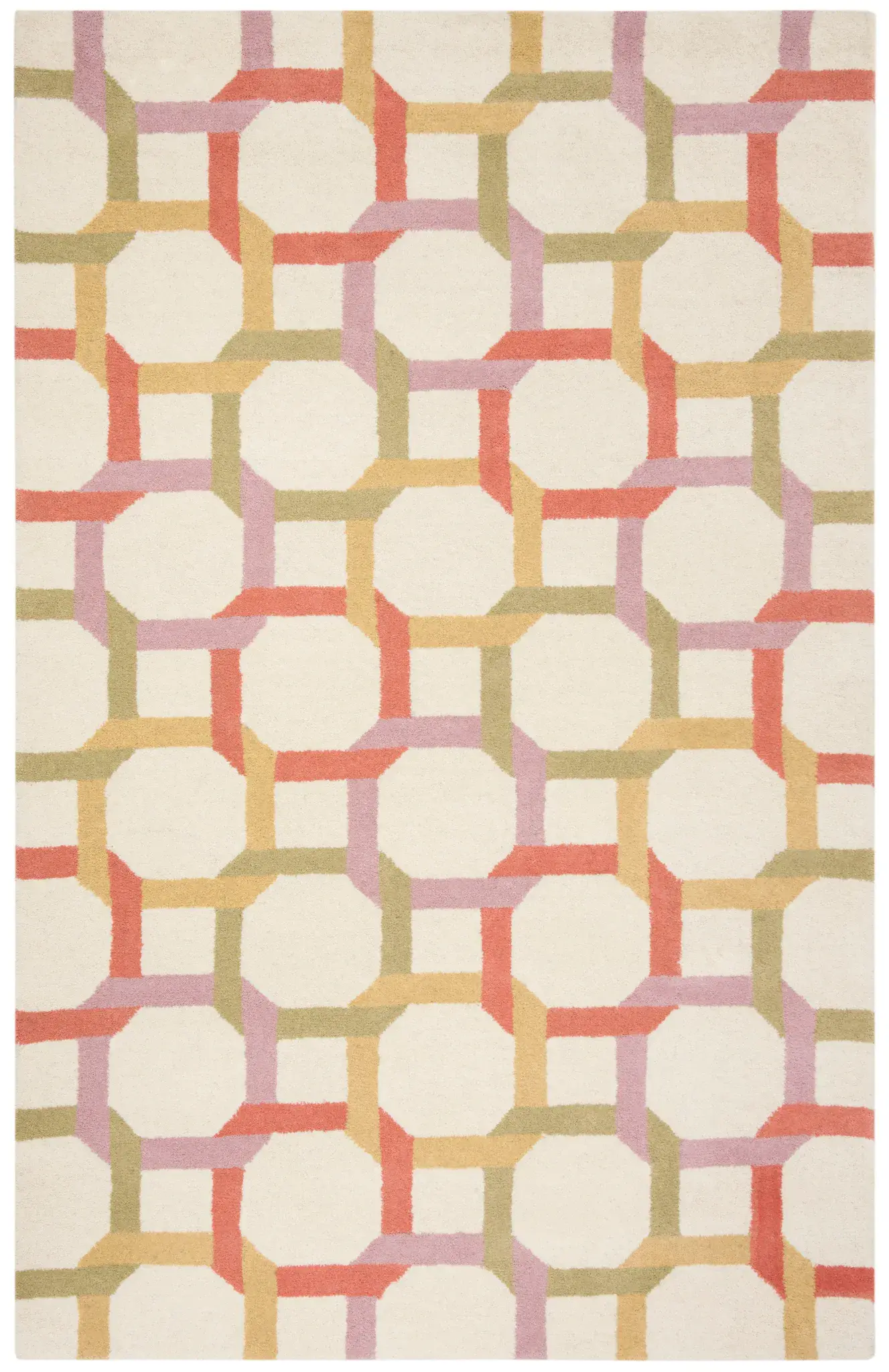 Martha Stewart Color Chain Wool Outdoor Rug