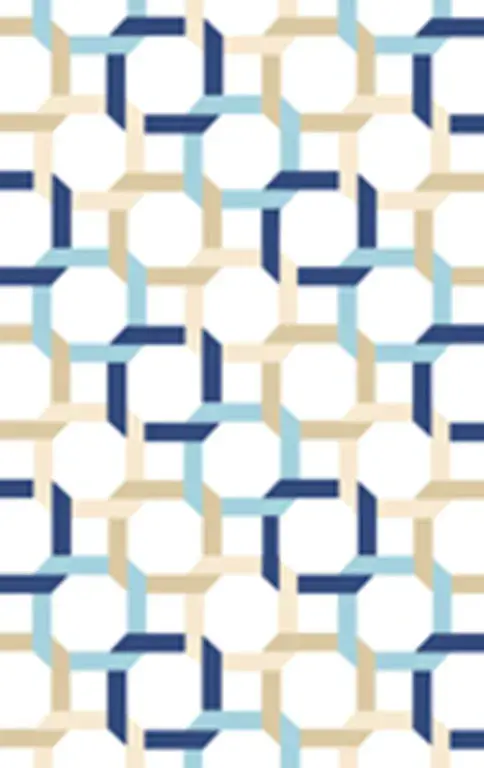Martha Stewart Color Chain Wool Outdoor Rug