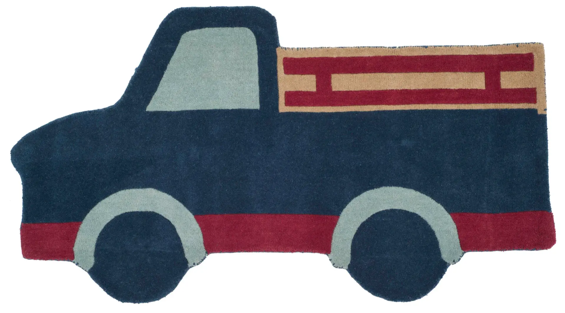 Martha Stewart Truck Hand-Tufted Wool Outdoor Rug