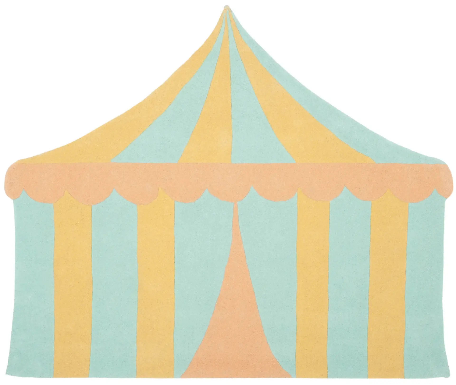 Martha Stewart Big Top Hand-Tufted Wool Outdoor Rug