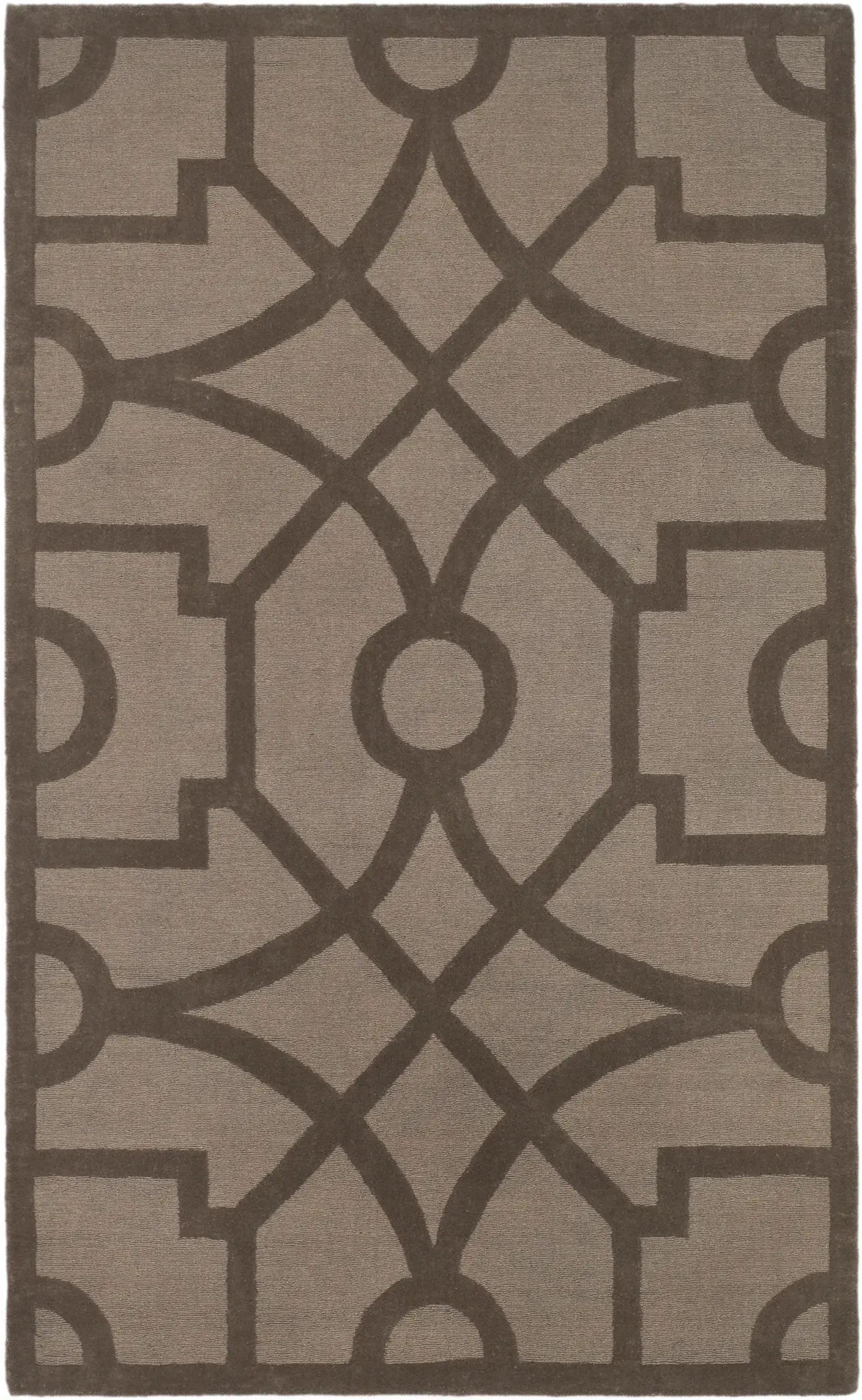 Martha Stewart Trellis Hand-Tufted Wool Outdoor Rug