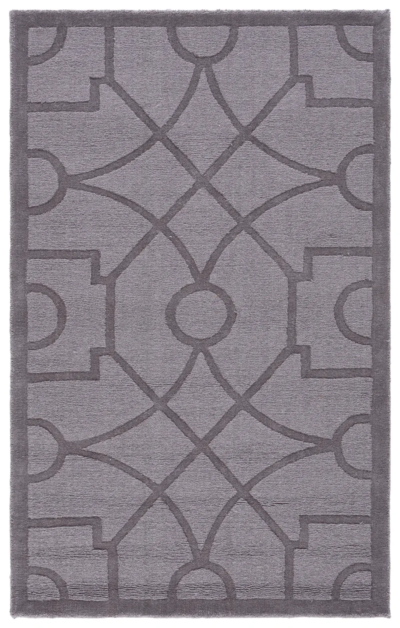 Martha Stewart Trellis Hand-Tufted Wool Outdoor Rug