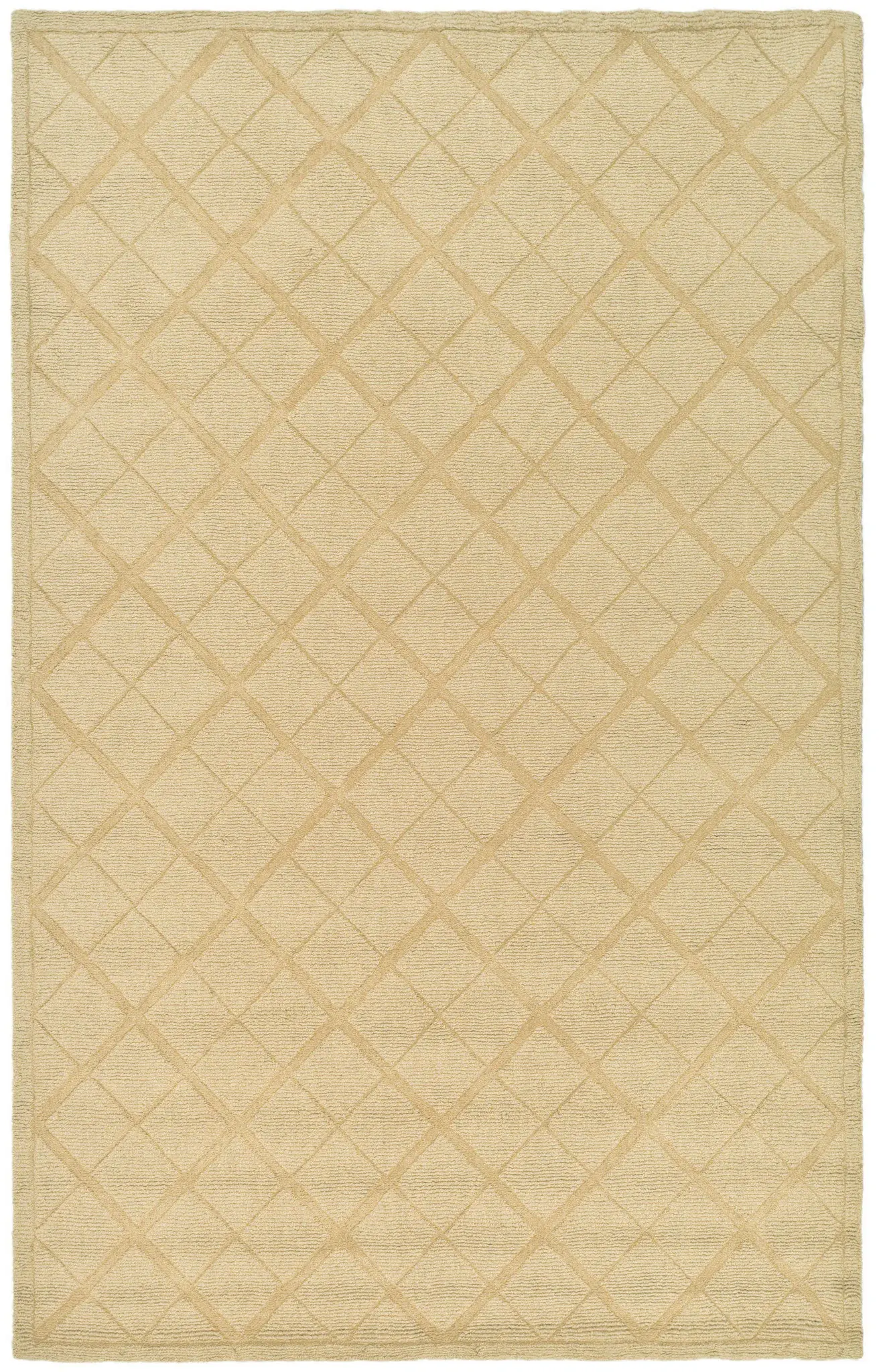 Martha Stewart Diamond Hand-Tufted Wool Outdoor Rug