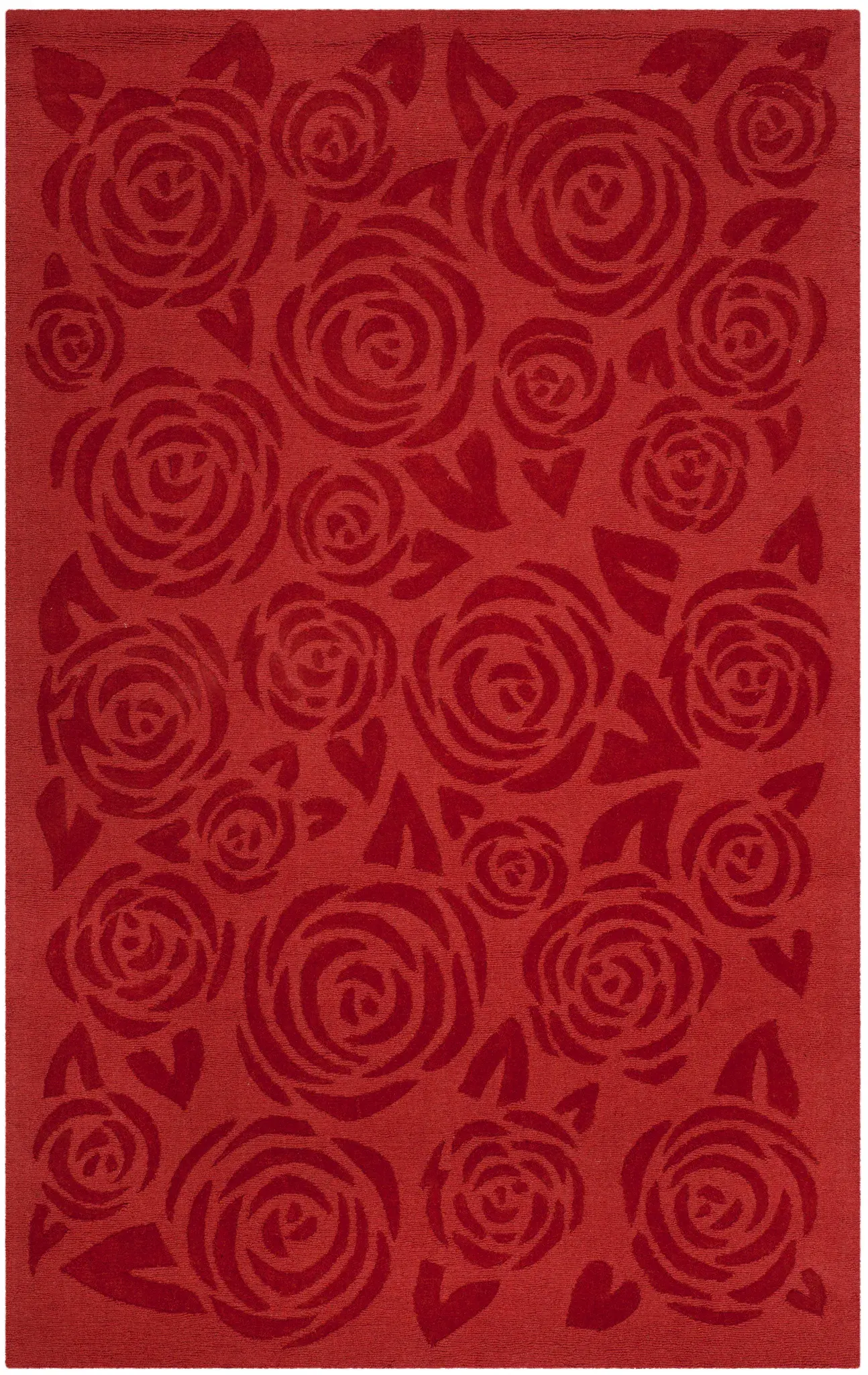 Martha Stewart Rose Blossom Wool Outdoor Rug