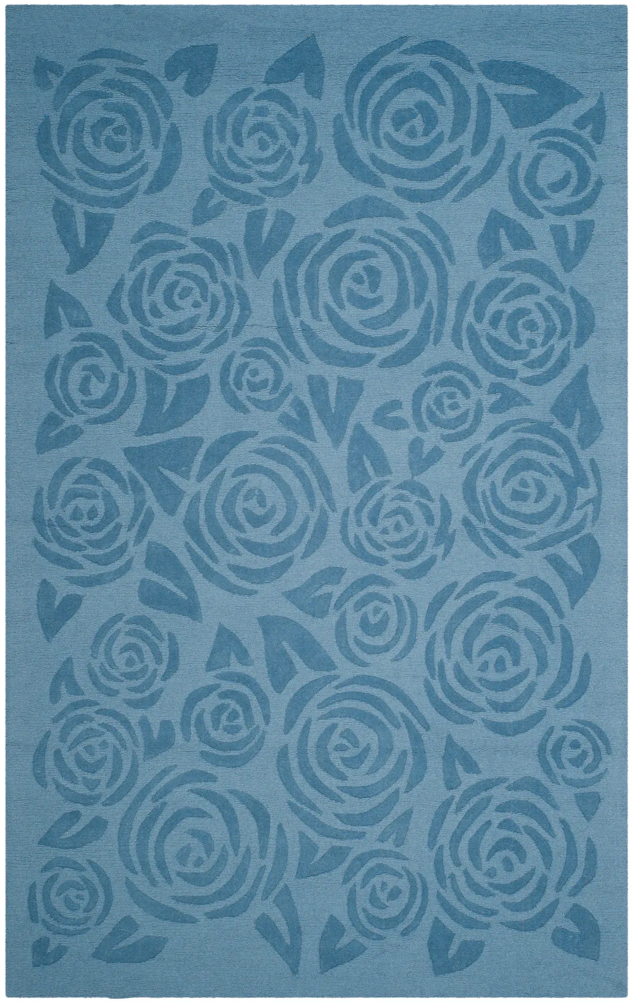 Martha Stewart Rose Blossom Wool Outdoor Rug