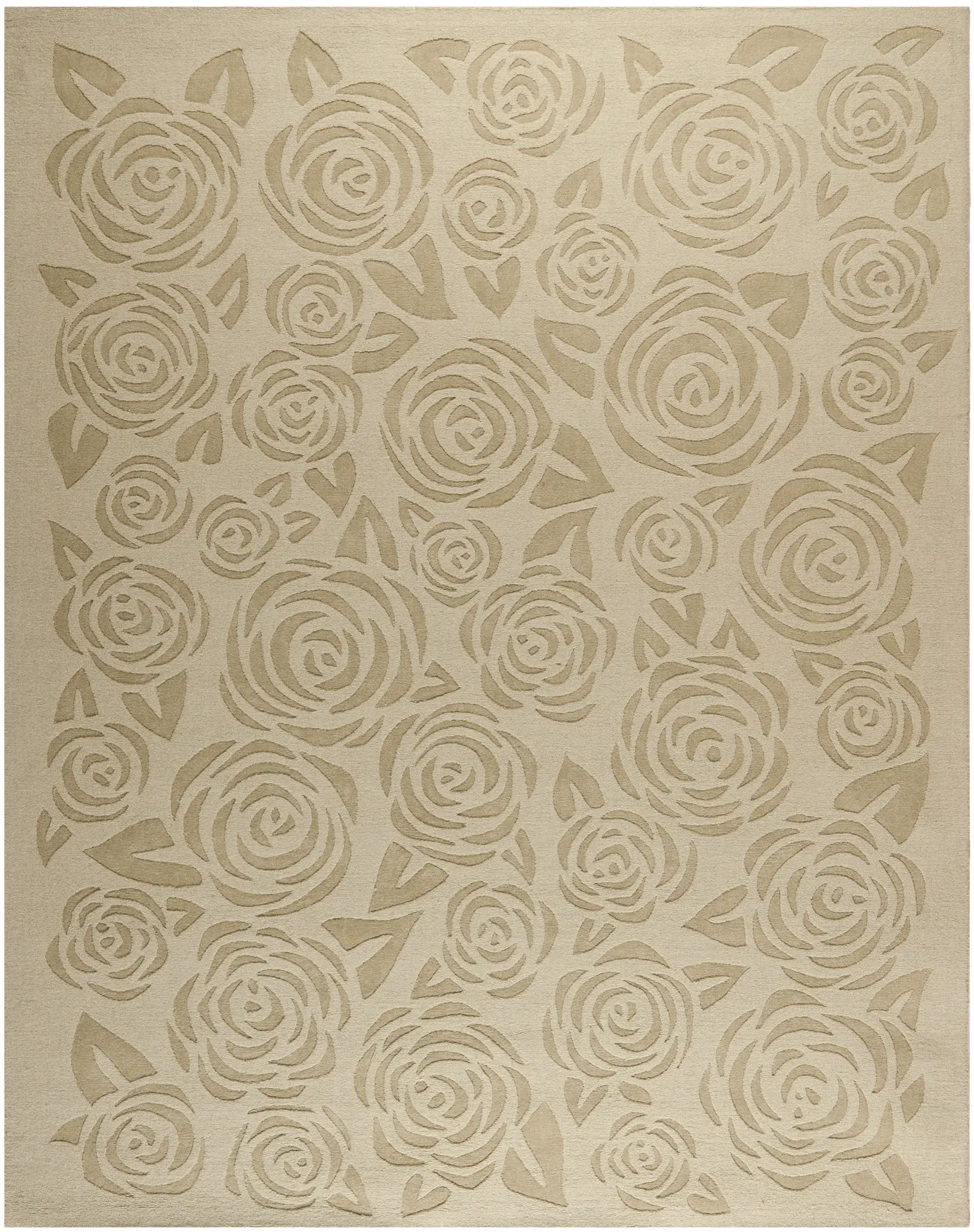 Martha Stewart Rose Blossom Wool Outdoor Rug