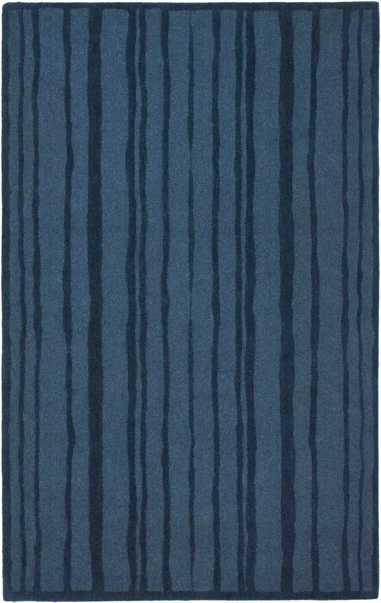 Martha Stewart Organic Stripe Hand-Tufted Wool Outdoor Rug