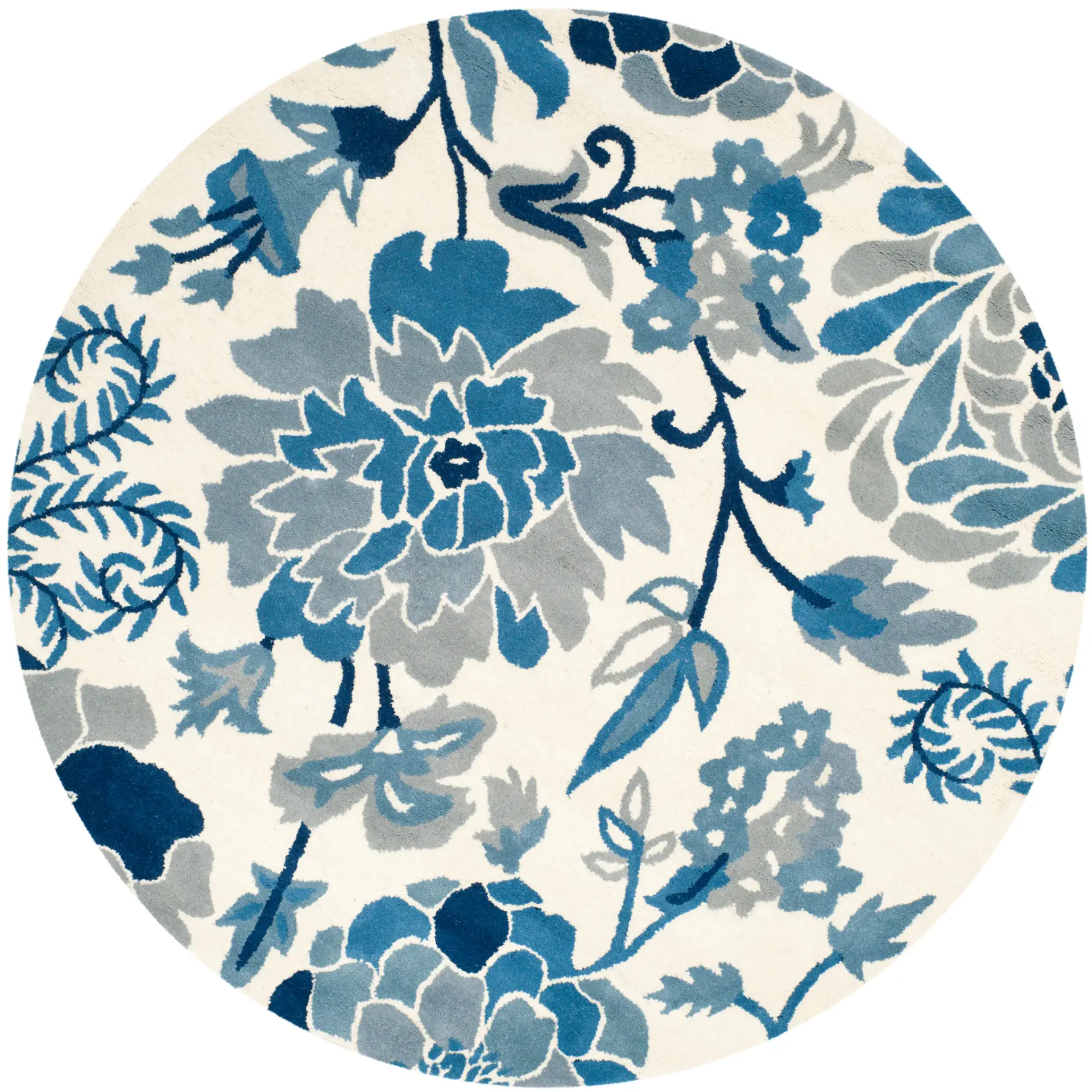 Martha Stewart Modern Floral Outdoor Rug