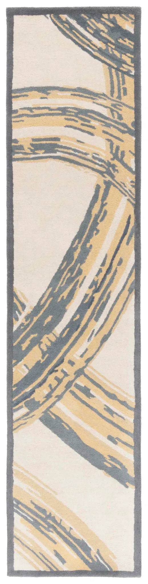 Martha Stewart Abstract Brushstroke Wool Outdoor Rug