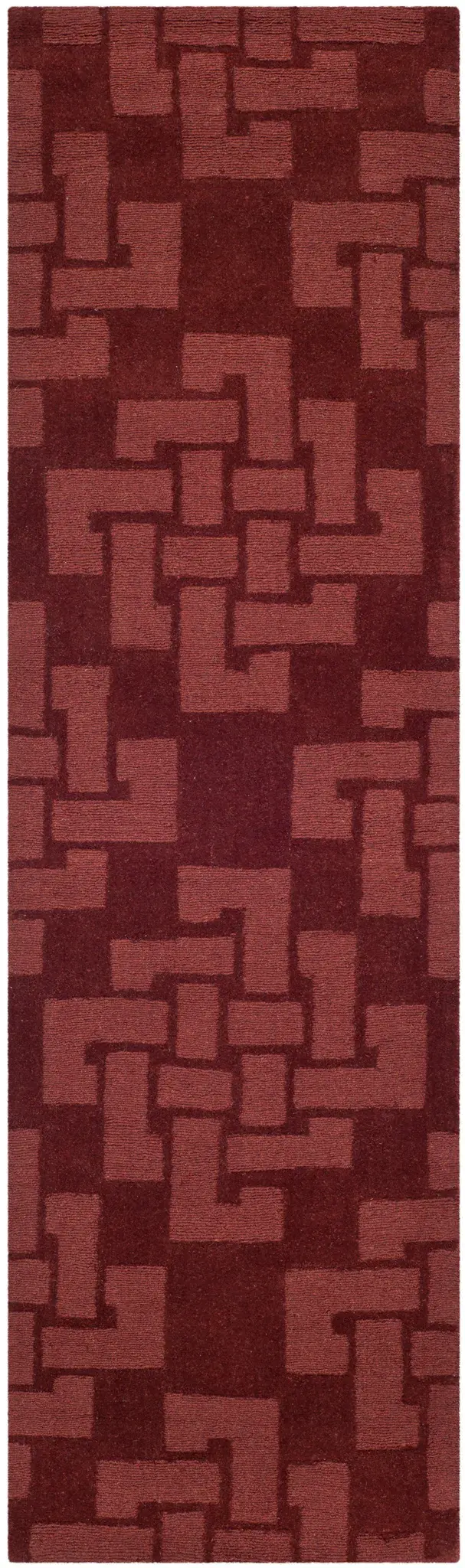 Martha Stewart Interlocking Knot Wool Outdoor Rug