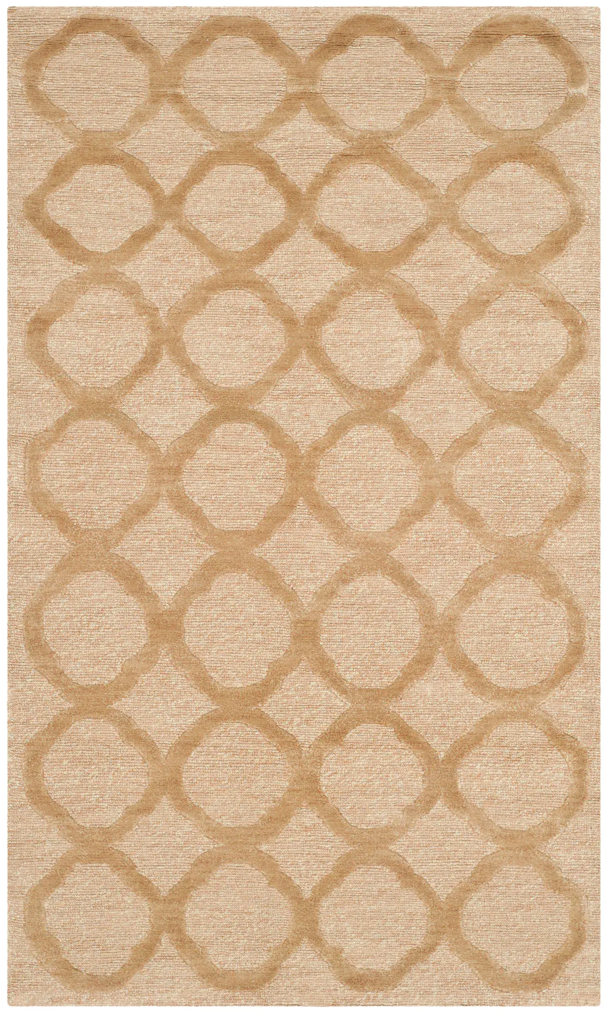 Martha Stewart Ogee Lattice Hand-Knotted Outdoor Rug