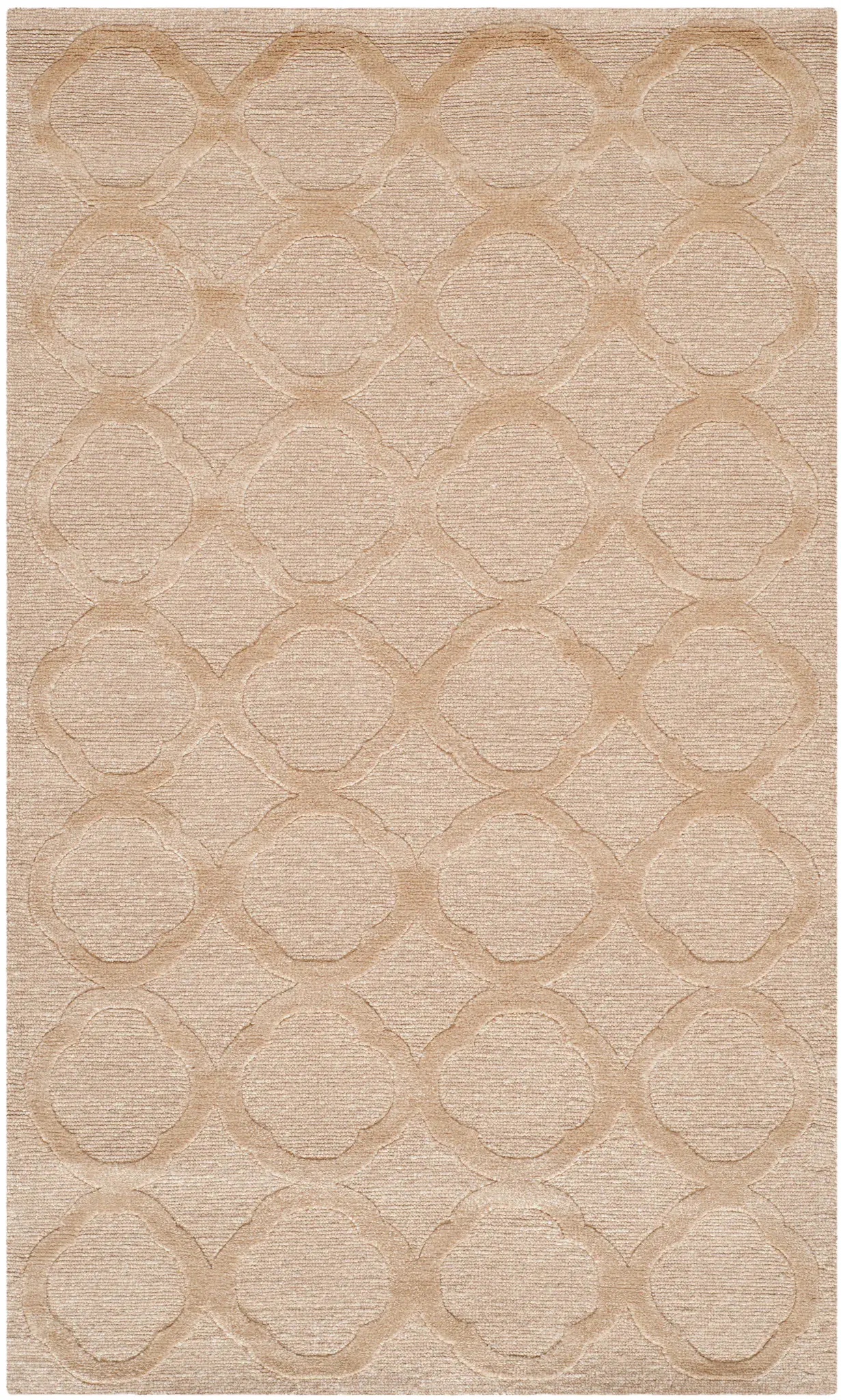 Martha Stewart Ogee Lattice Hand-Knotted Outdoor Rug