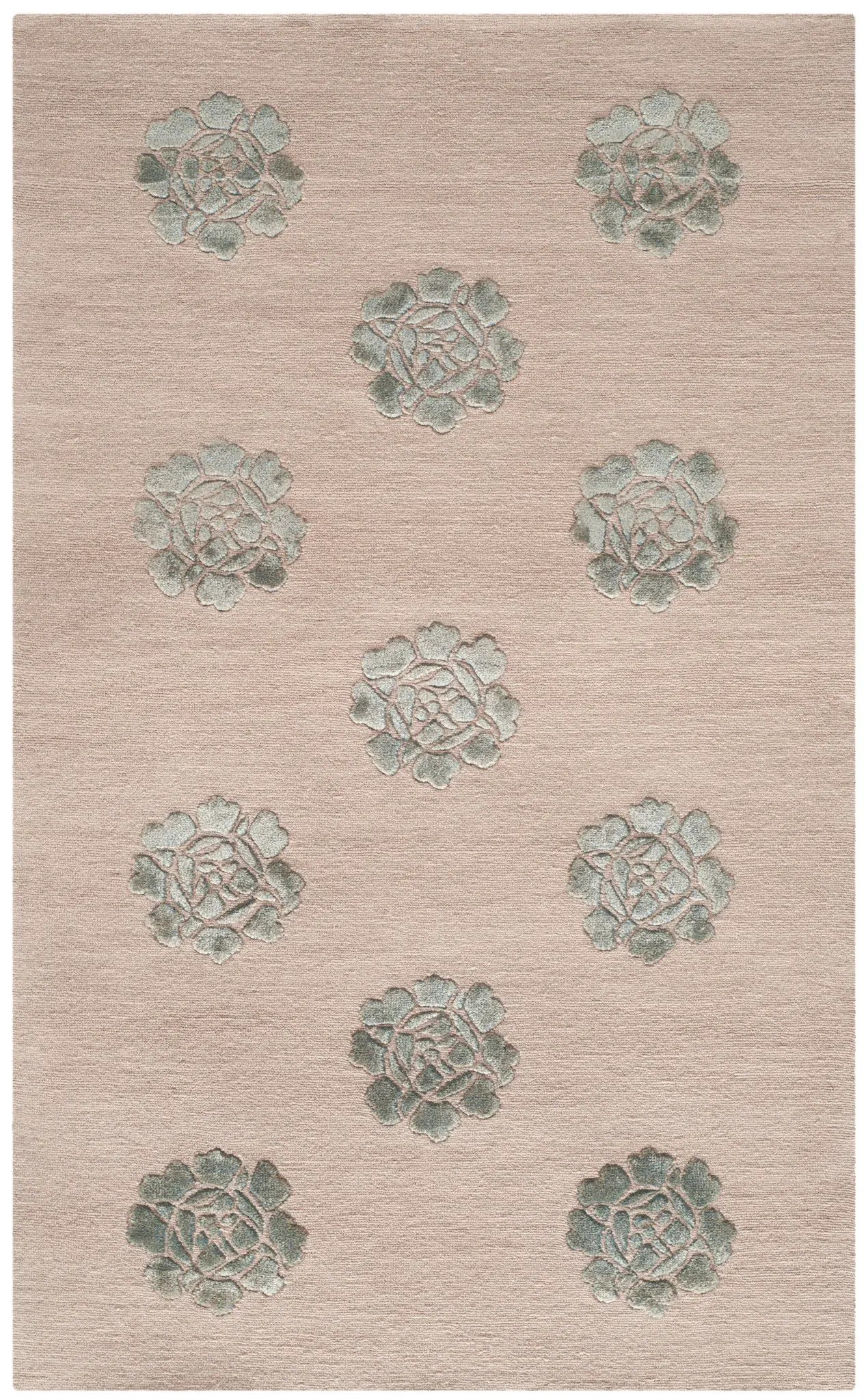 Martha Stewart Floral Rosette Outdoor Rug