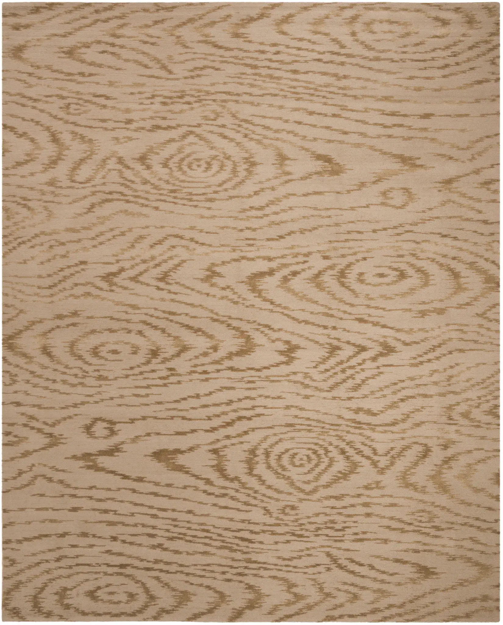 Martha Stewart Faux Bois Hand-Knotted Outdoor Rug