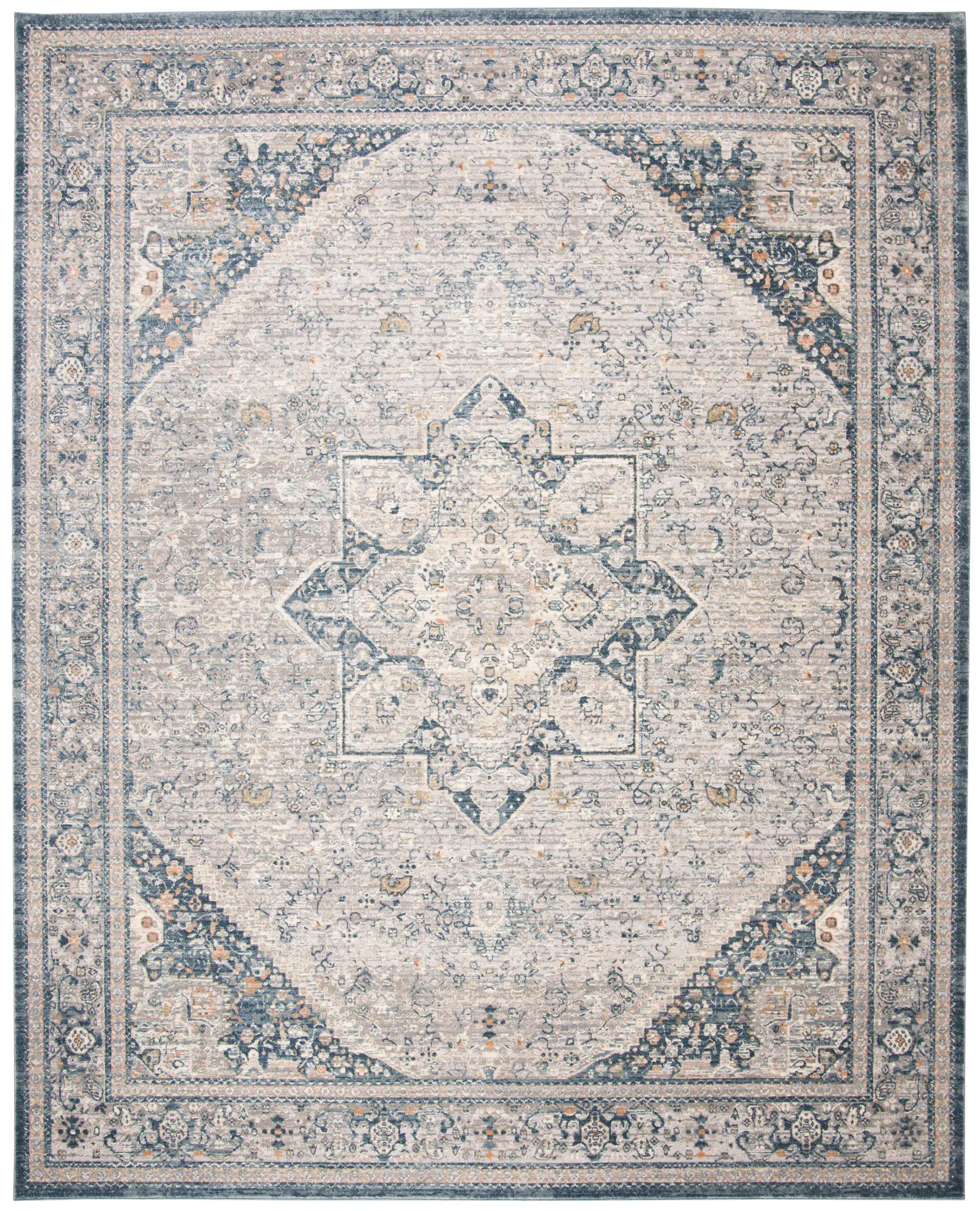 Martha Stewart Medallion Border Outdoor Rug