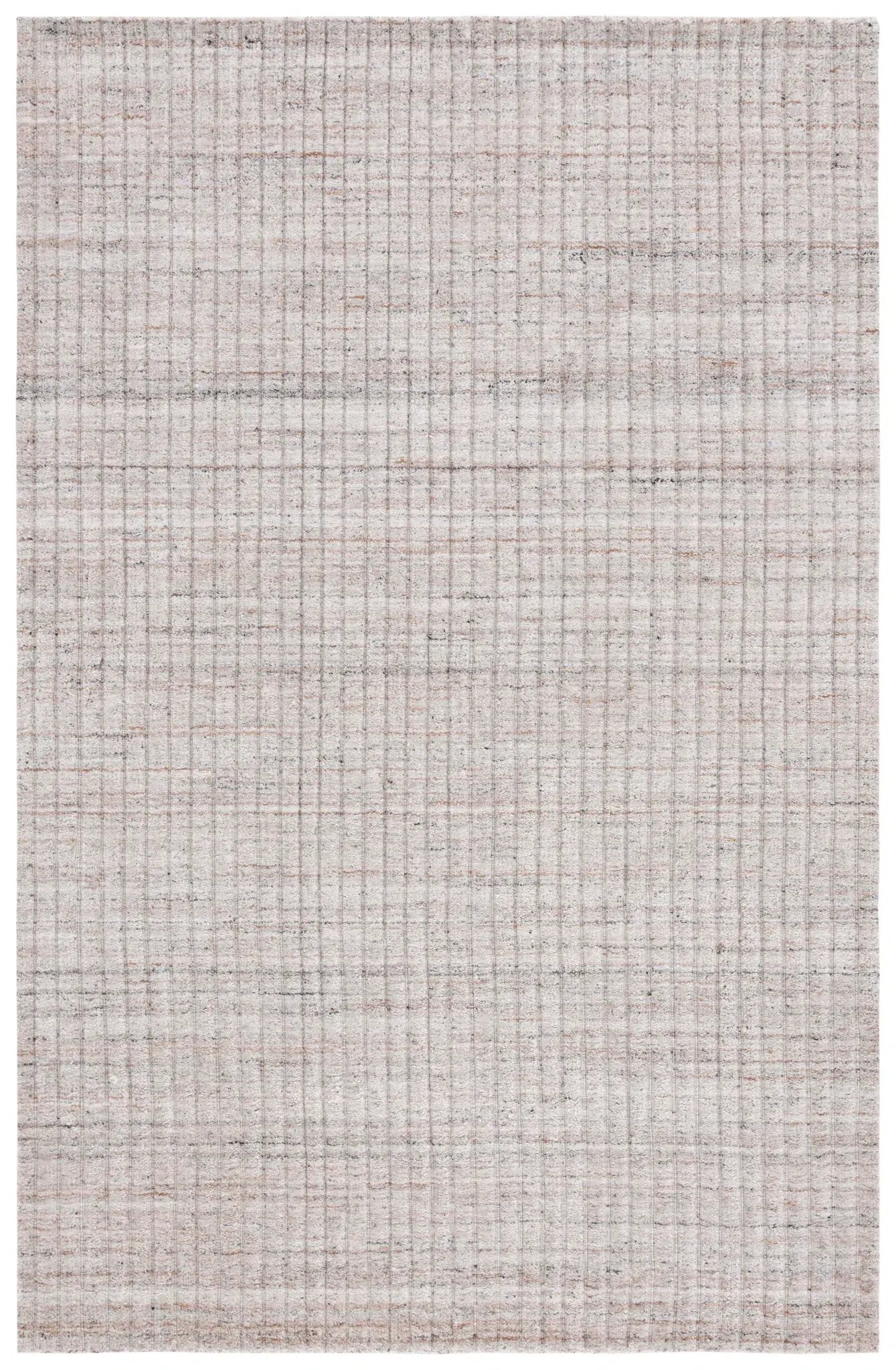Martha Stewart Ribbed Grid Hand-Loomed Rug