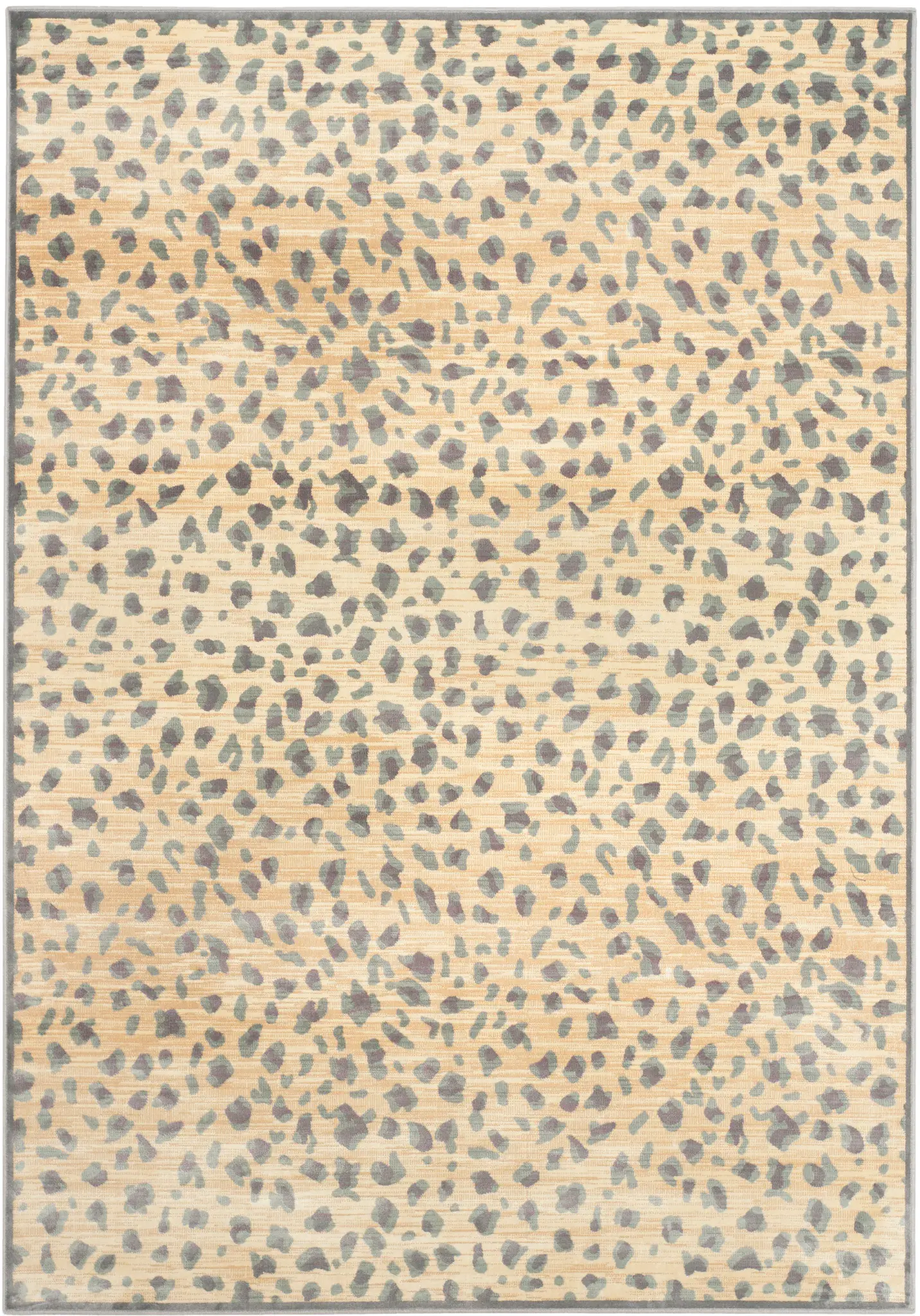 Martha Stewart Savannah Leopard Spot Viscose Rug