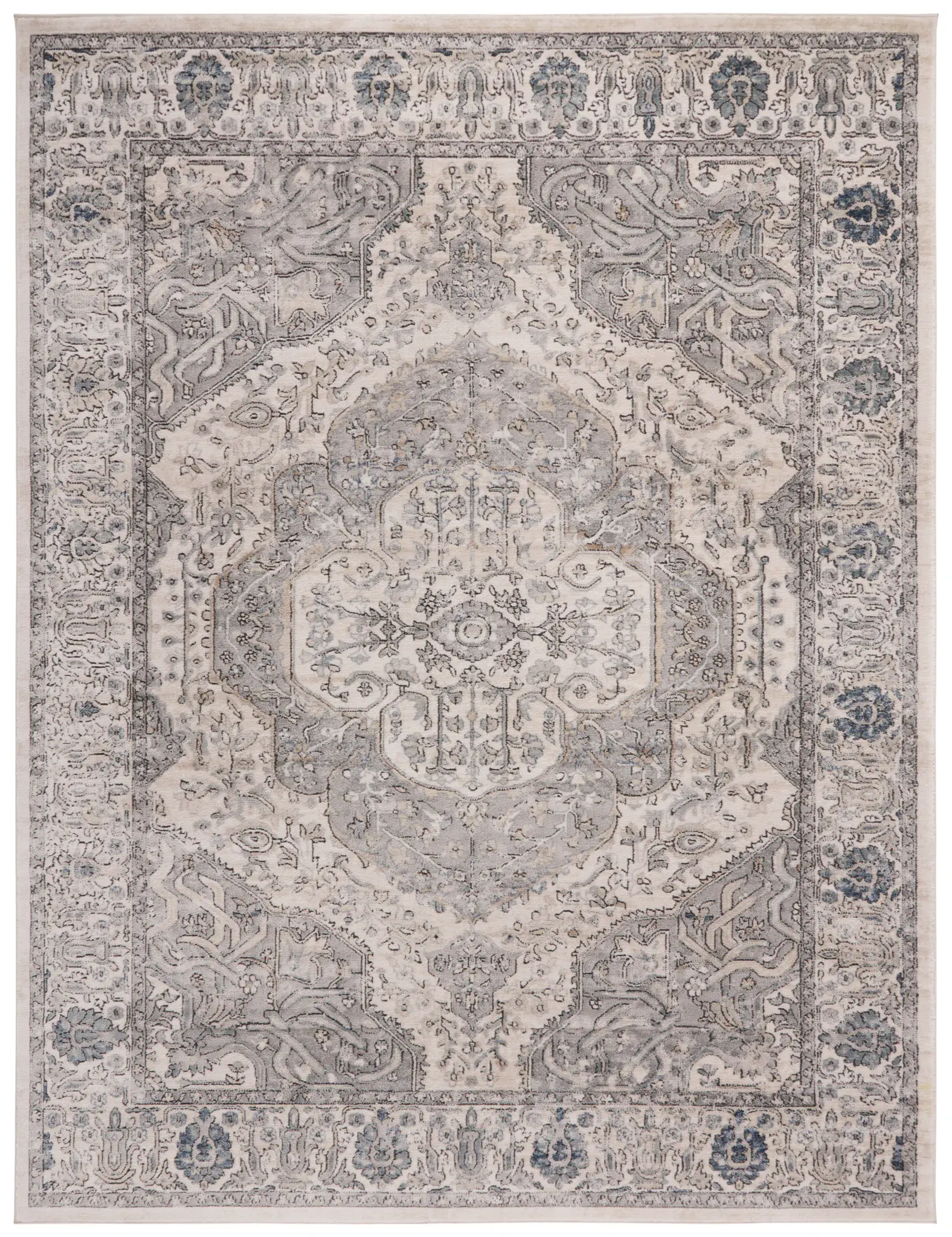 Martha Stewart Layered Medallion Outdoor Rug