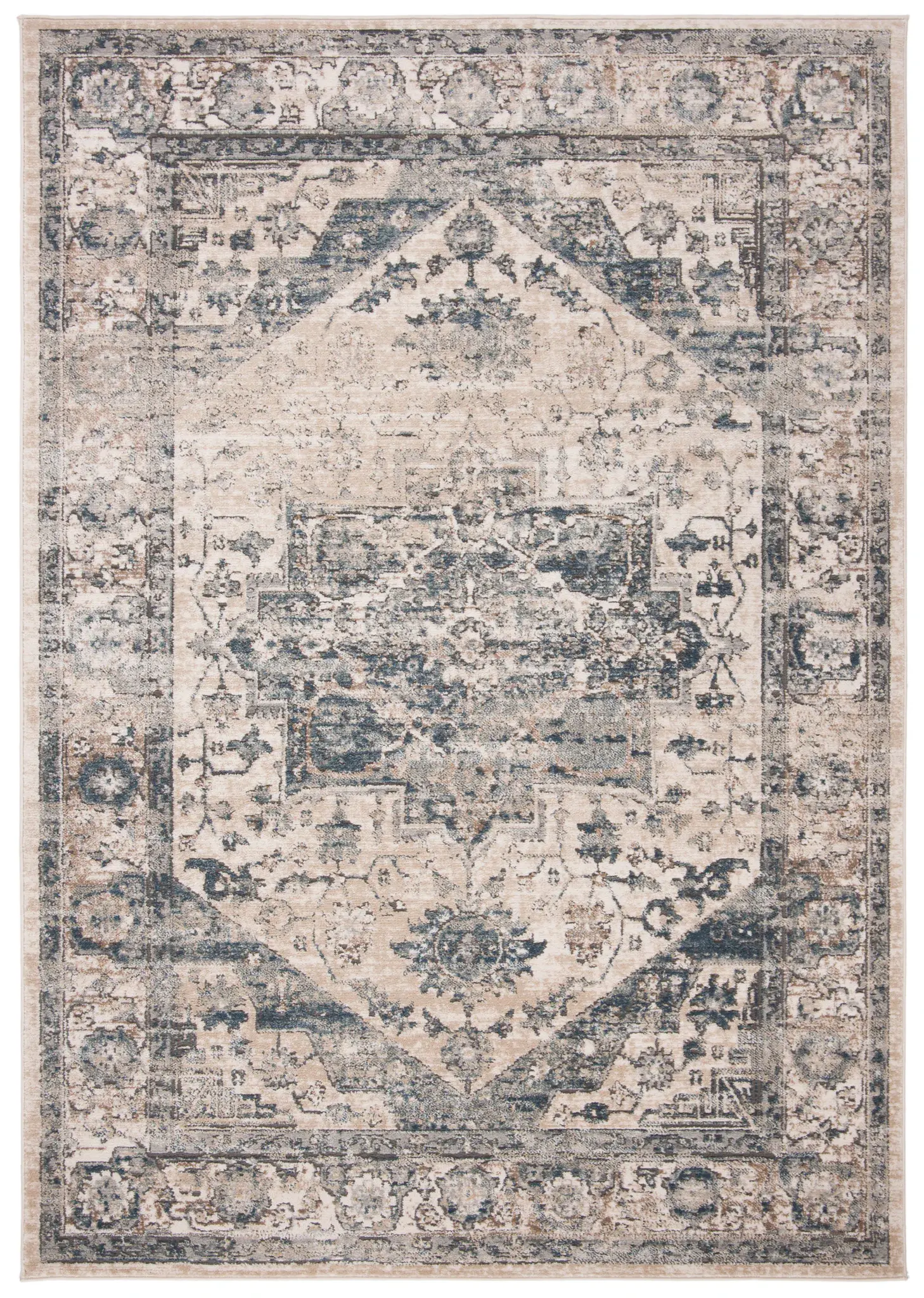 Martha Stewart Diamond Medallion Outdoor Rug