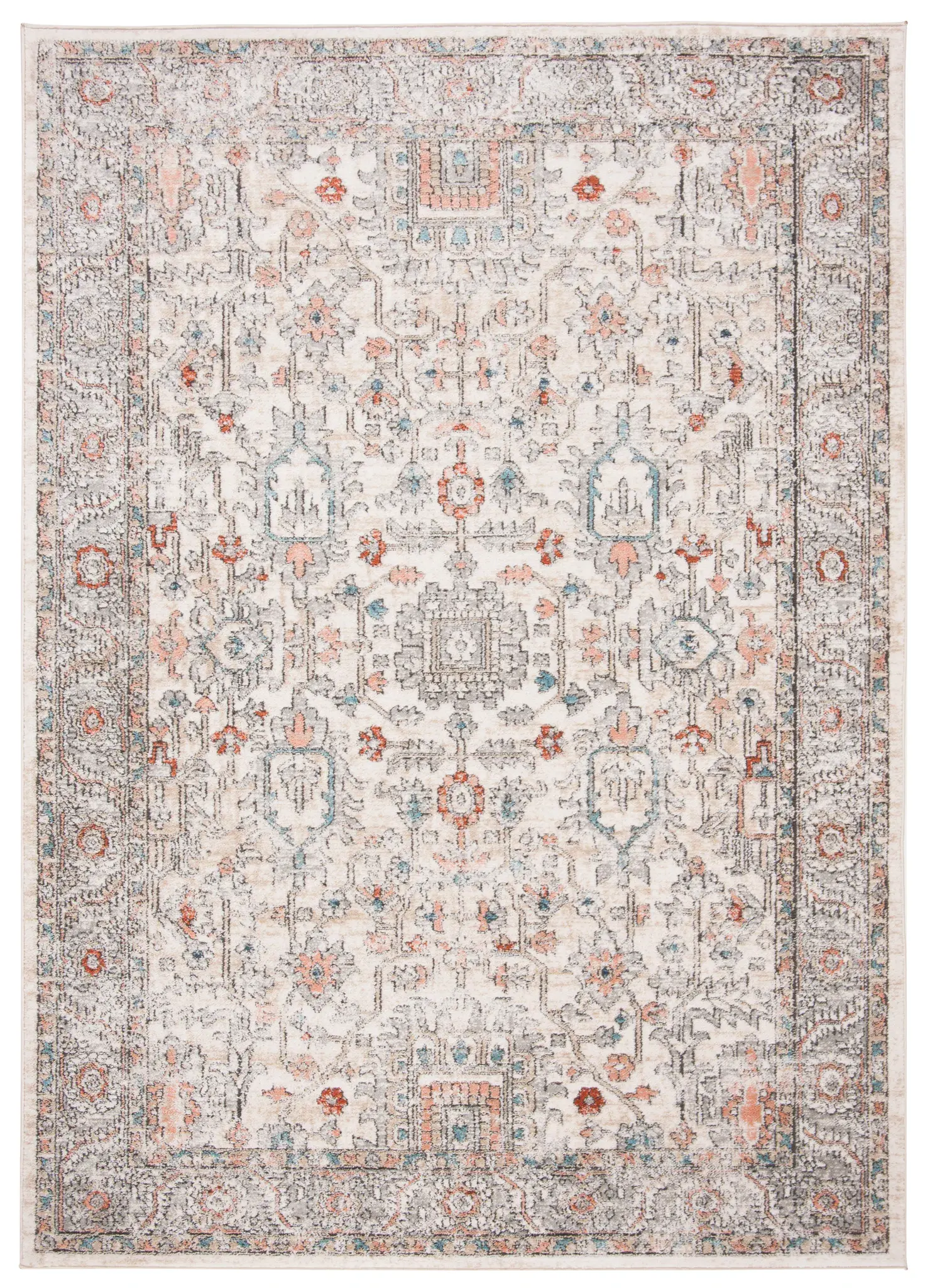 Martha Stewart Distressed Medallion Outdoor Rug