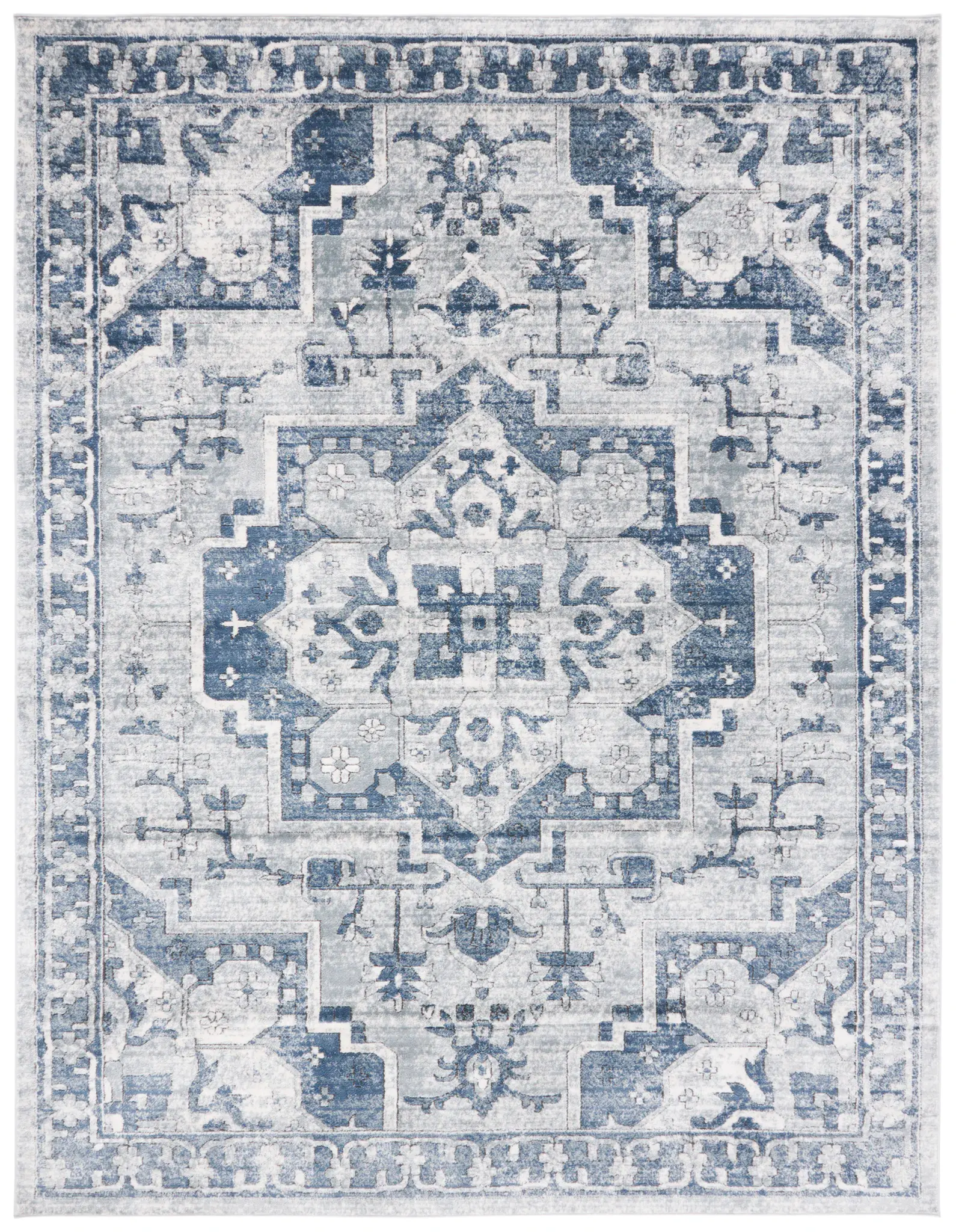 Martha Stewart Stepped Medallion Outdoor Rug