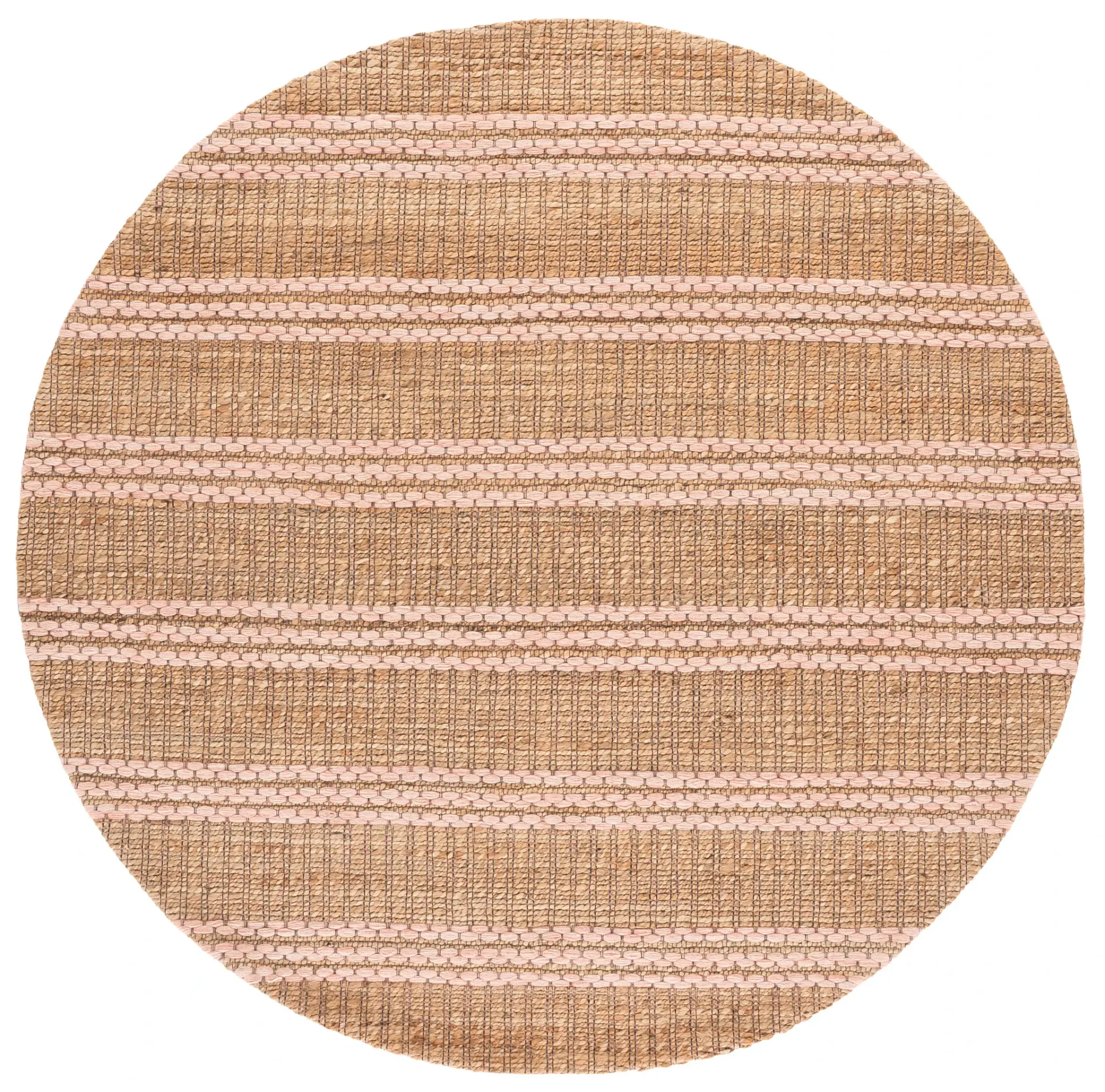 Martha Stewart Coastal Banded Stripe Hand-Tufted Wool & Jute Rug
