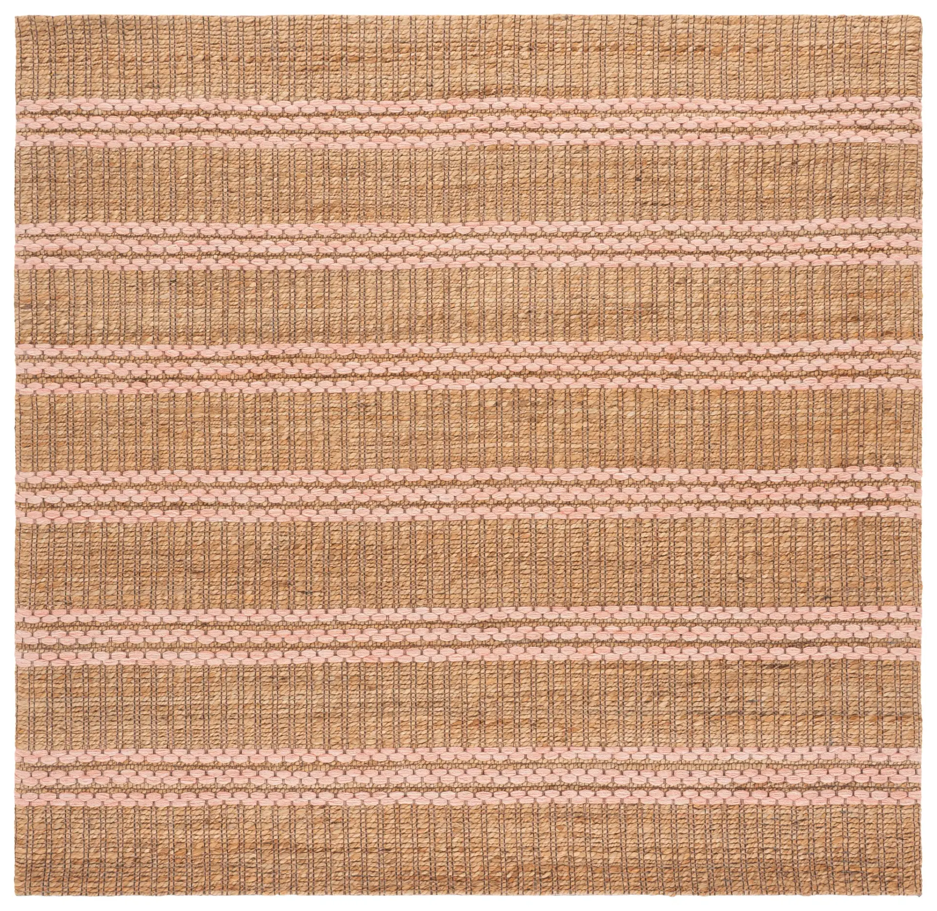 Martha Stewart Coastal Banded Stripe Hand-Tufted Wool & Jute Rug