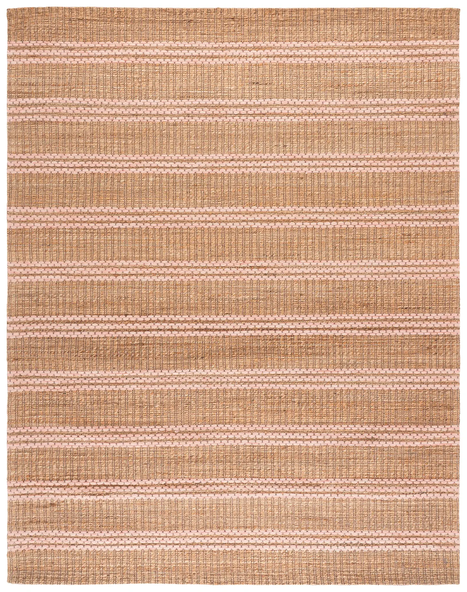 Martha Stewart Coastal Banded Stripe Hand-Tufted Wool & Jute Rug