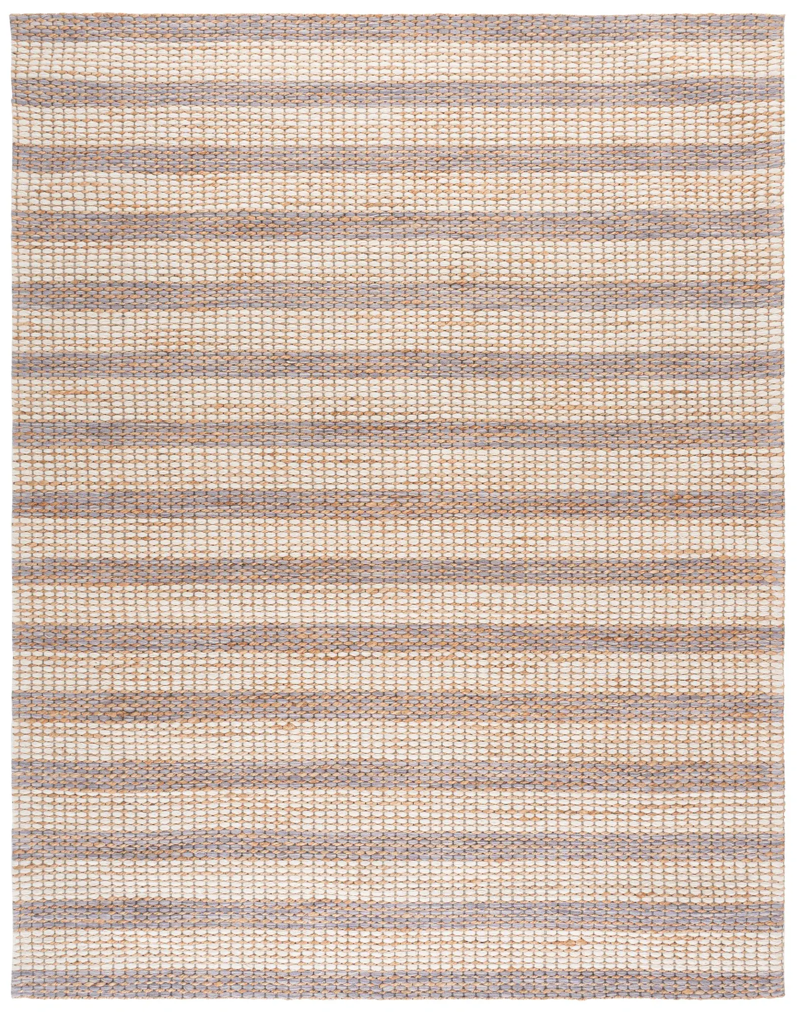 Martha Stewart Coastal Striped Hand-Tufted Wool & Jute Rug
