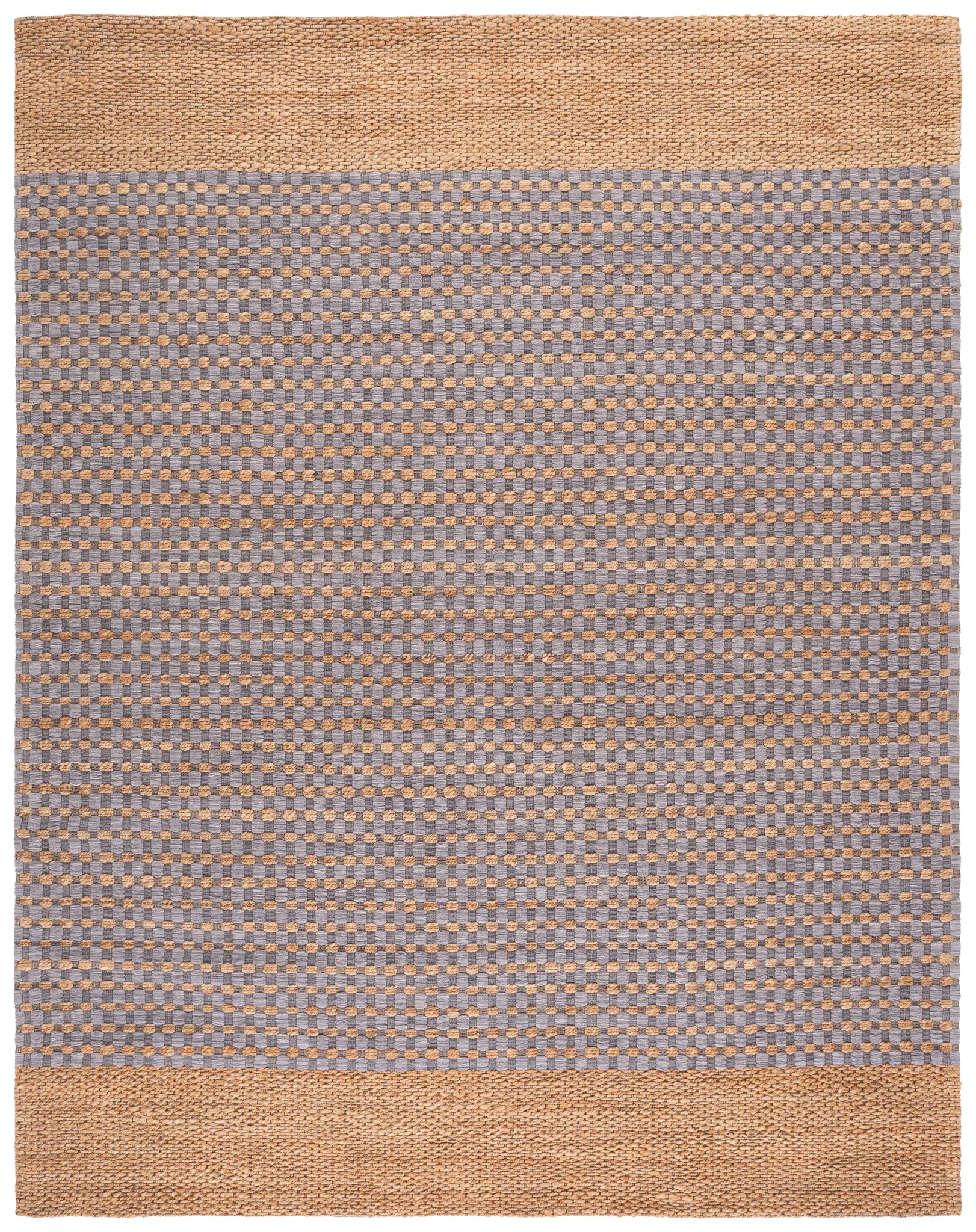 Martha Stewart Grid Hand-Tufted Wool & Jute Rug