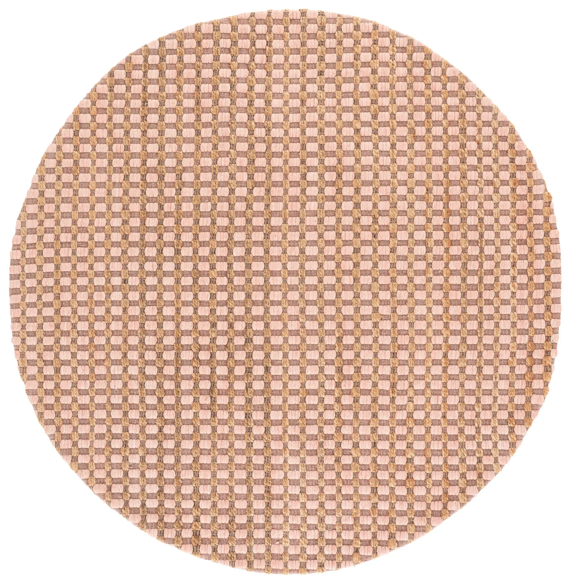 Martha Stewart Grid Hand-Tufted Wool & Jute Rug