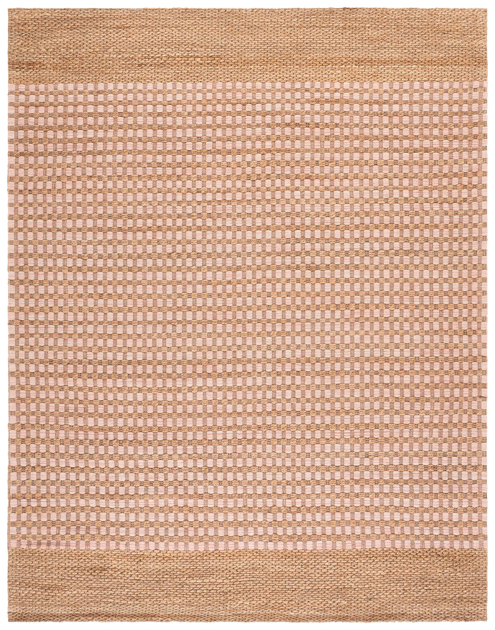 Martha Stewart Grid Hand-Tufted Wool & Jute Rug