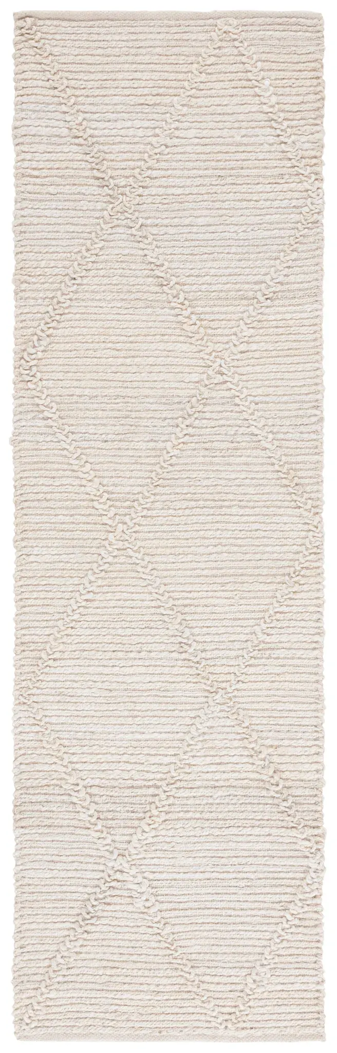Martha Stewart Large Diamond Trellis Hand-Woven Jute Outdoor Rug