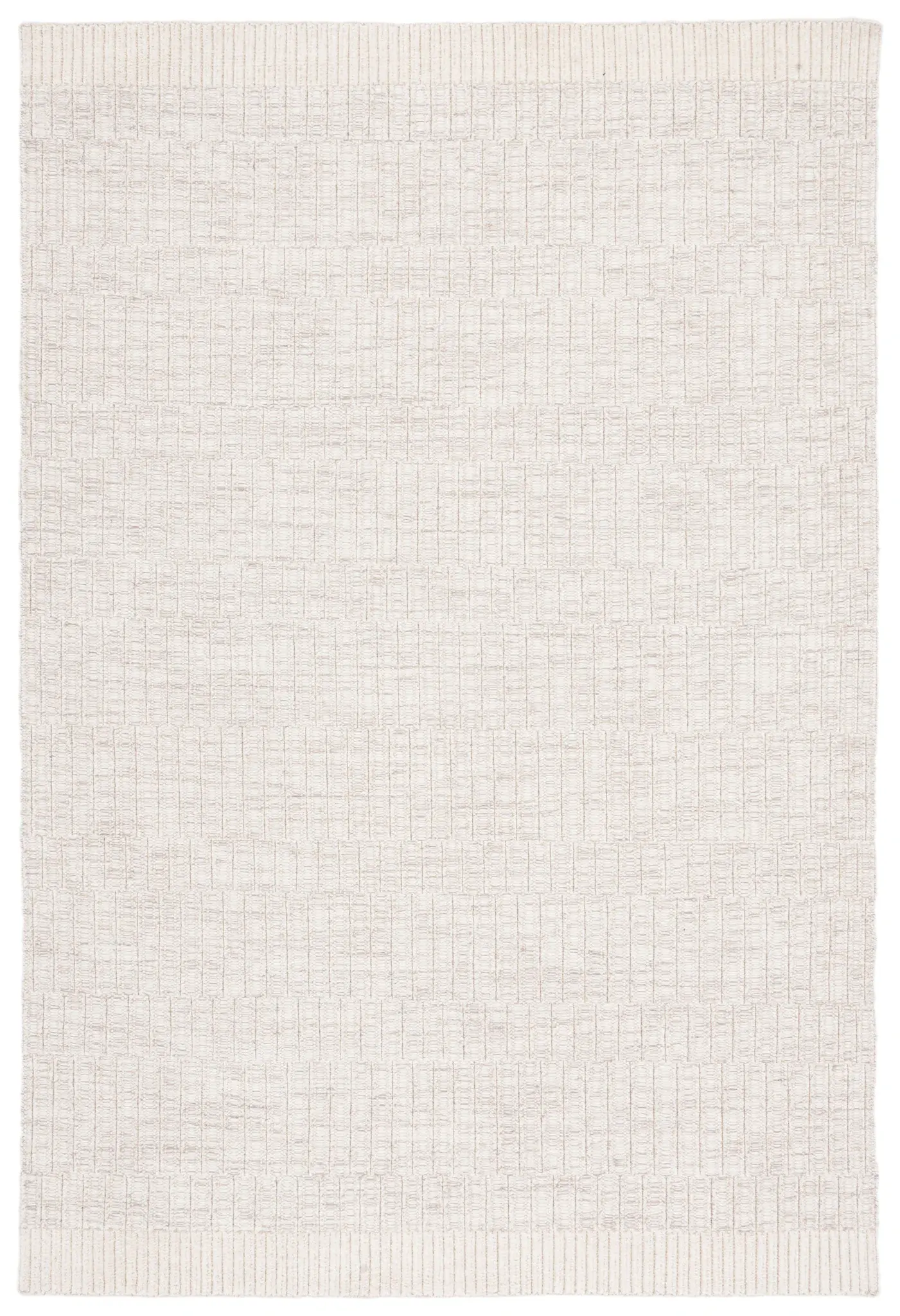 Martha Stewart Ribbed Banded Hand-Loomed Outdoor Rug